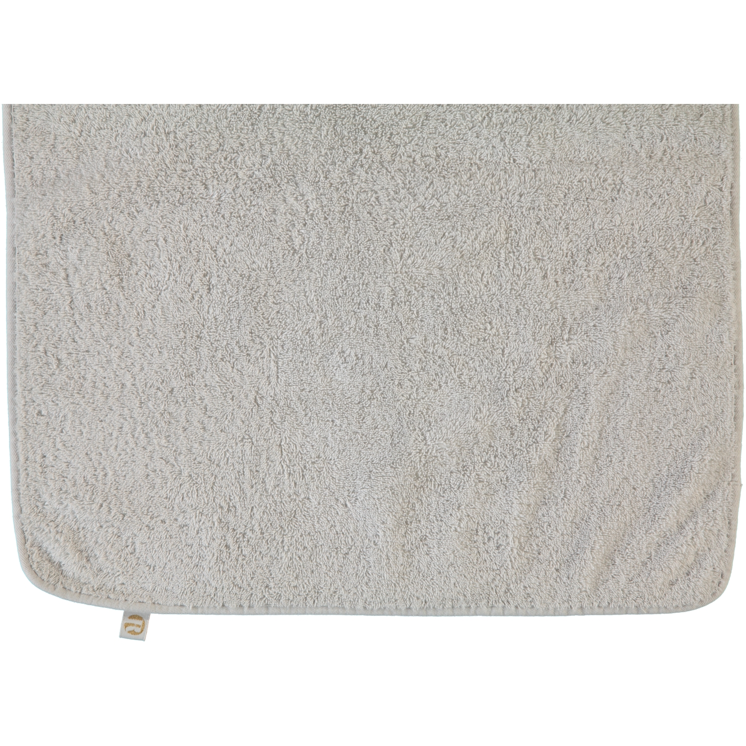 Rhomtuft - Handtücher Loft - Farbe: perlgrau - 11 - Seiflappen 30x30 cm