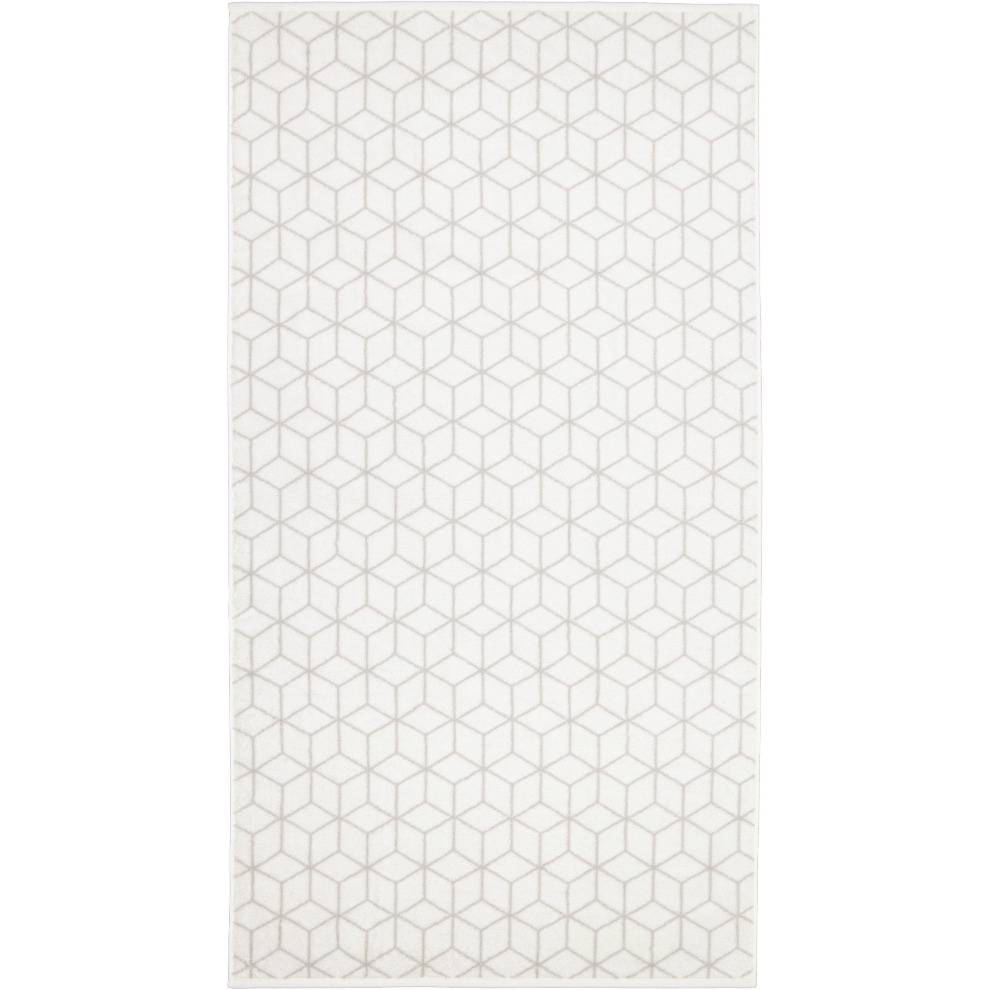 Villeroy & Boch Handtücher Coordinates Carré 2557 - Farbe: brilliant white - 76 - Duschtuch 80x150 cm
