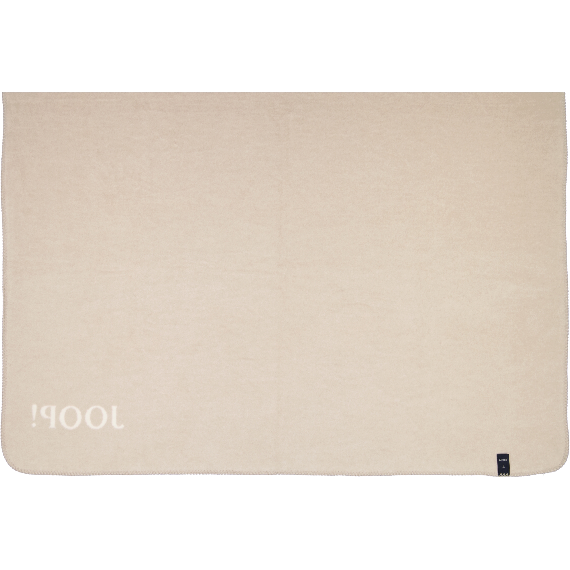 JOOP! Wohndecke Uni-Doubleface - Größe: 150x200 cm - Farbe: Ecru-Feder