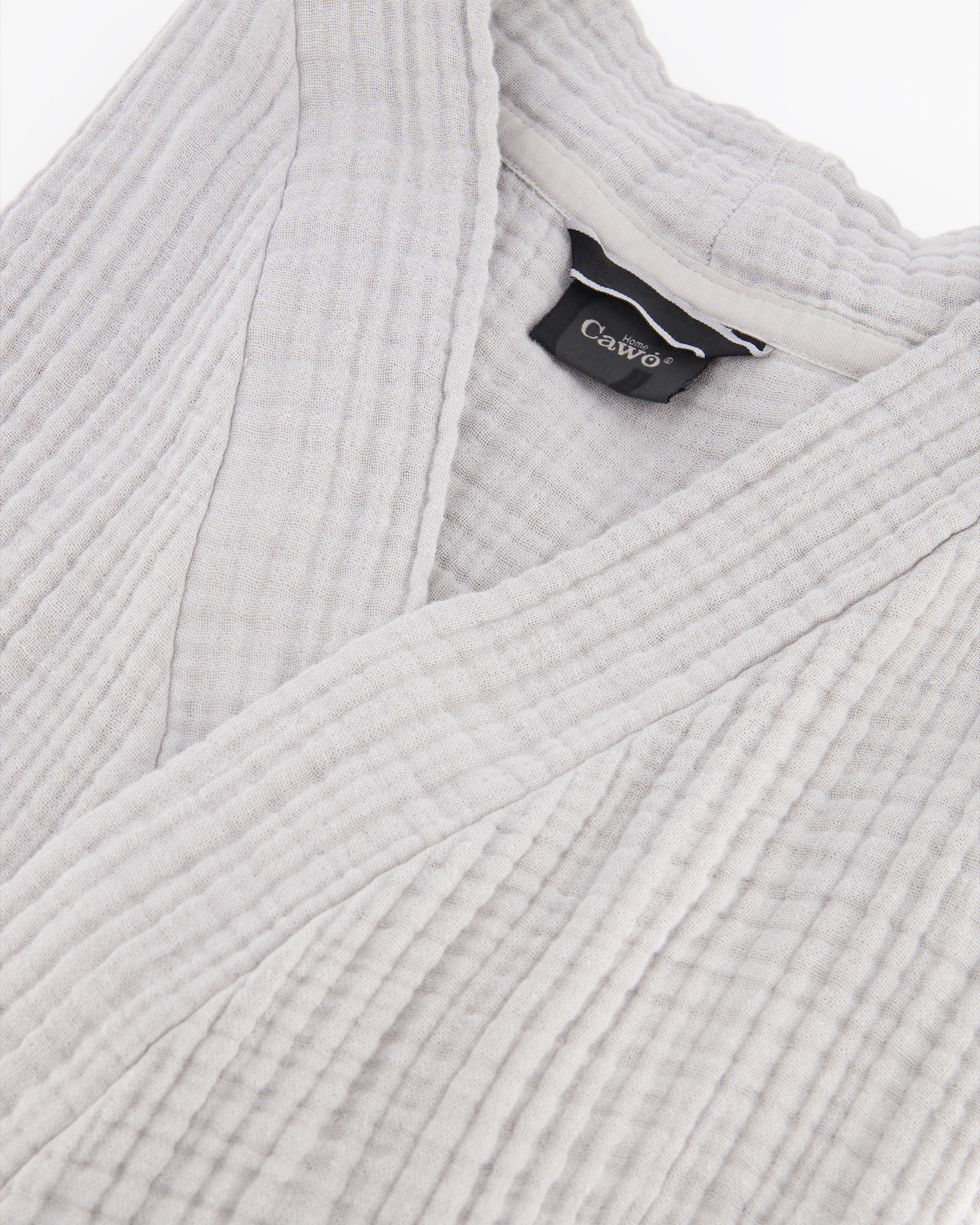Cawö Home Bademäntel Damen Kimono Musselin 838 kreide - 70