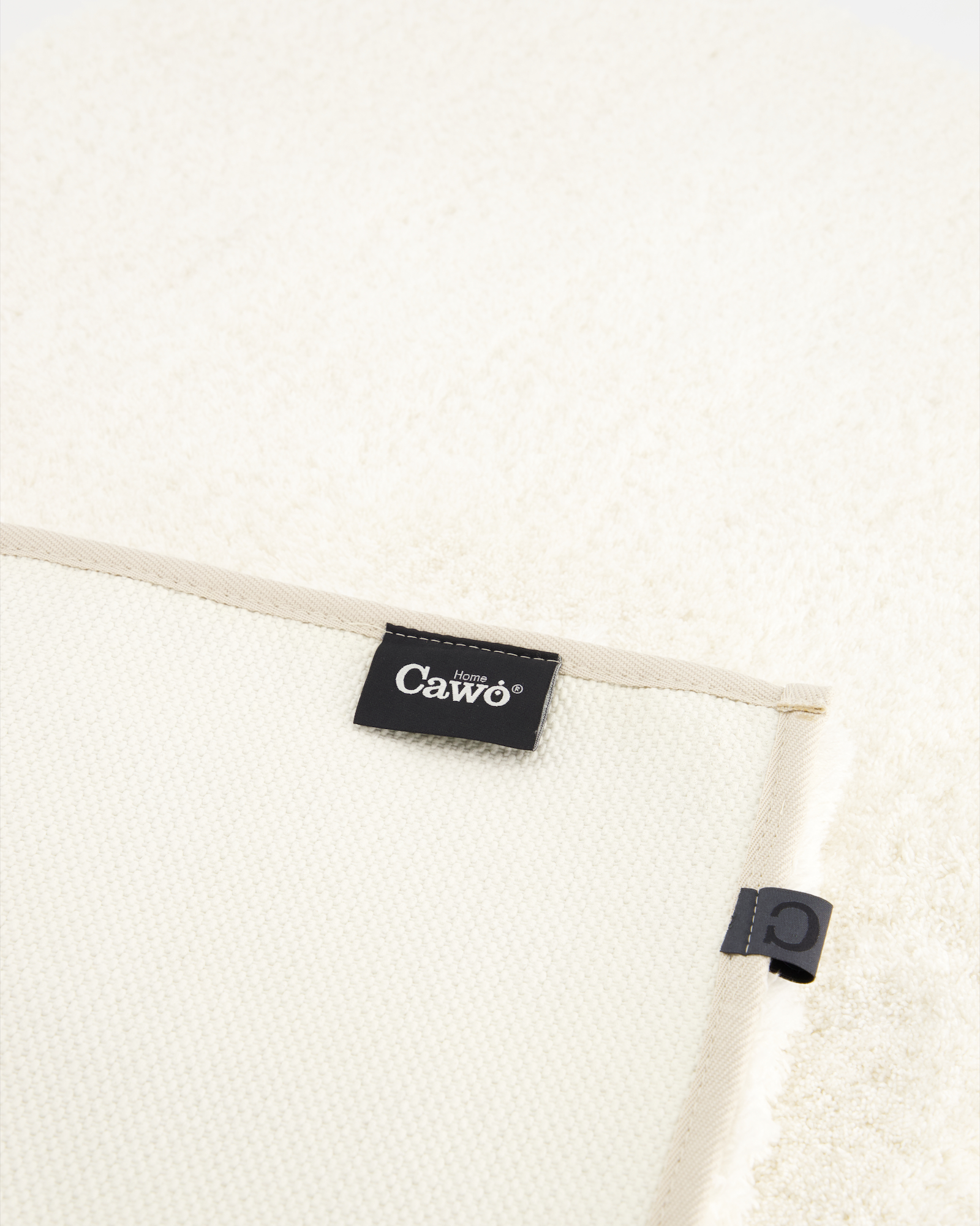 Cawö Home Badteppiche Solid 1009 natur - 356 - 70x120 cm