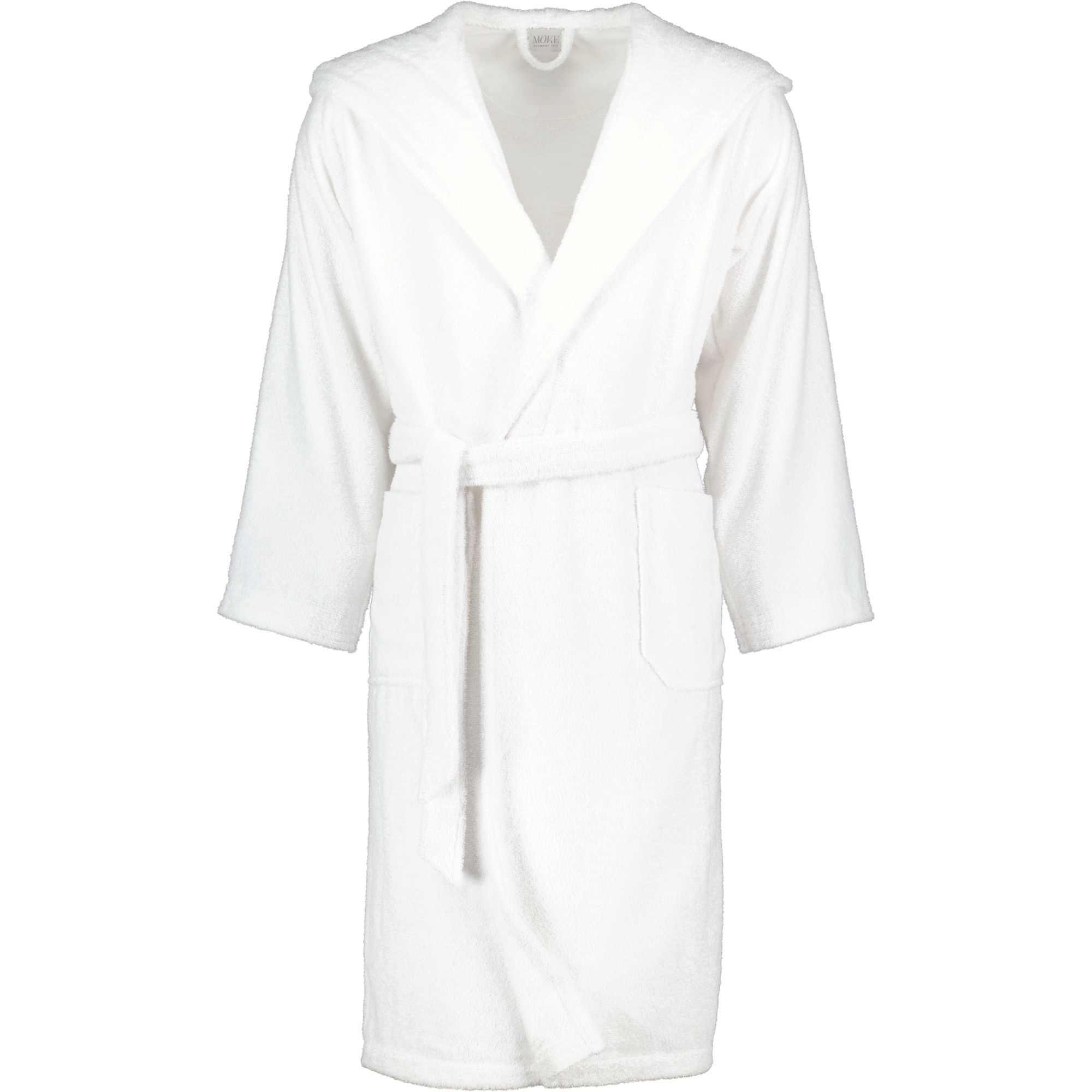 Möve Bademäntel unisex Kapuze Superwuschel snow - 001