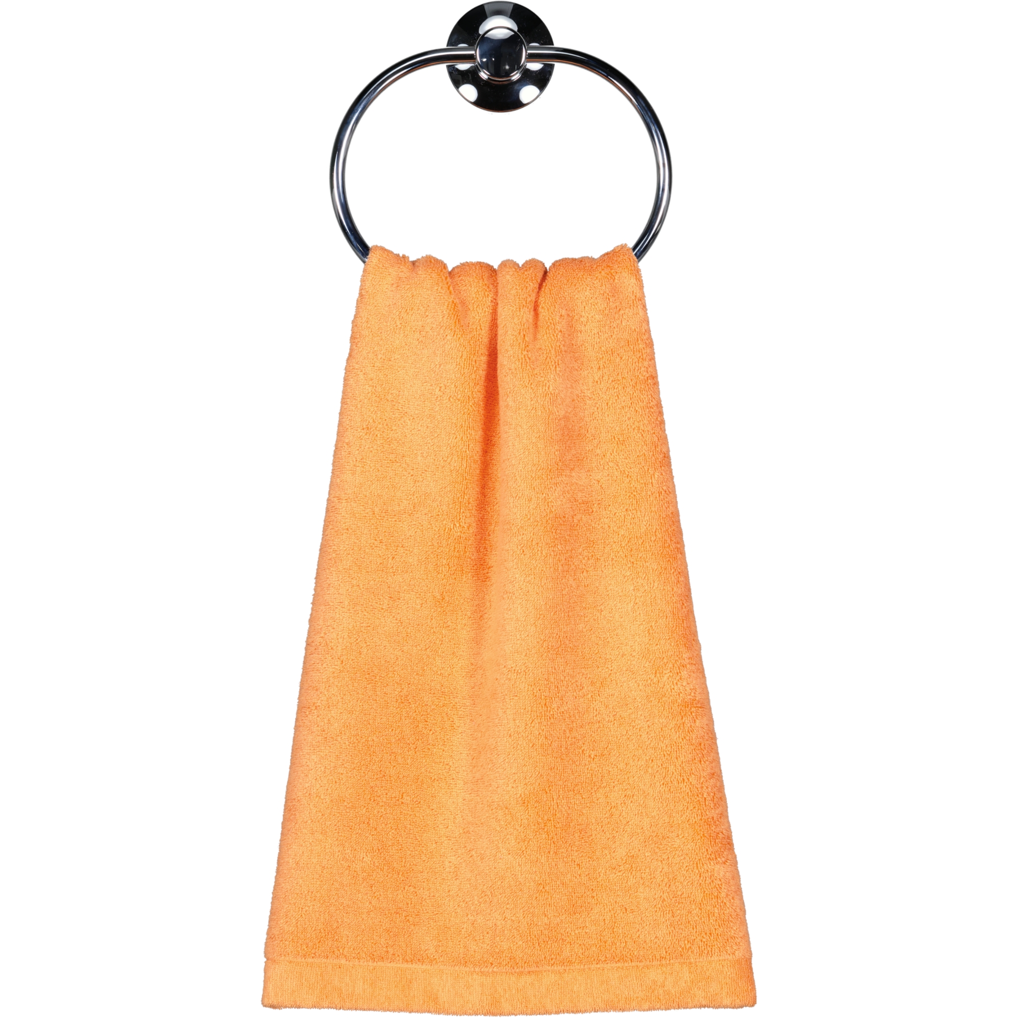 Cawö Handtücher Life Style Uni 7007 mandarine - 316 - Handtuch 50x100 cm