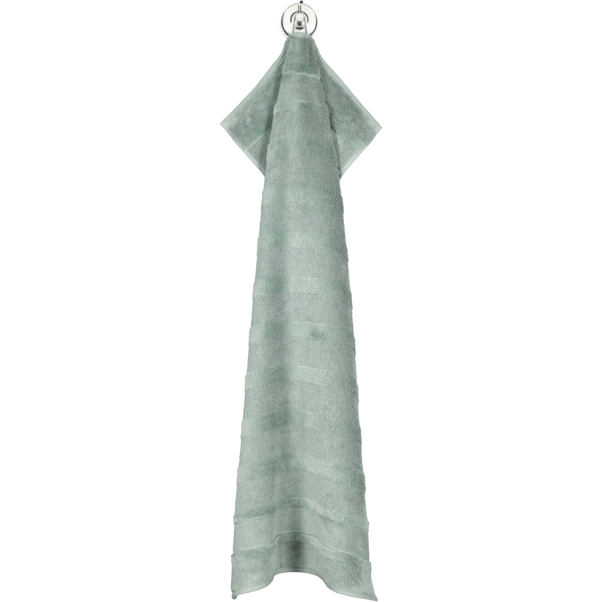 Cawö Handtücher Noblesse2 Uni 1002 nordic green - 470 - Handtuch 50x100 cm