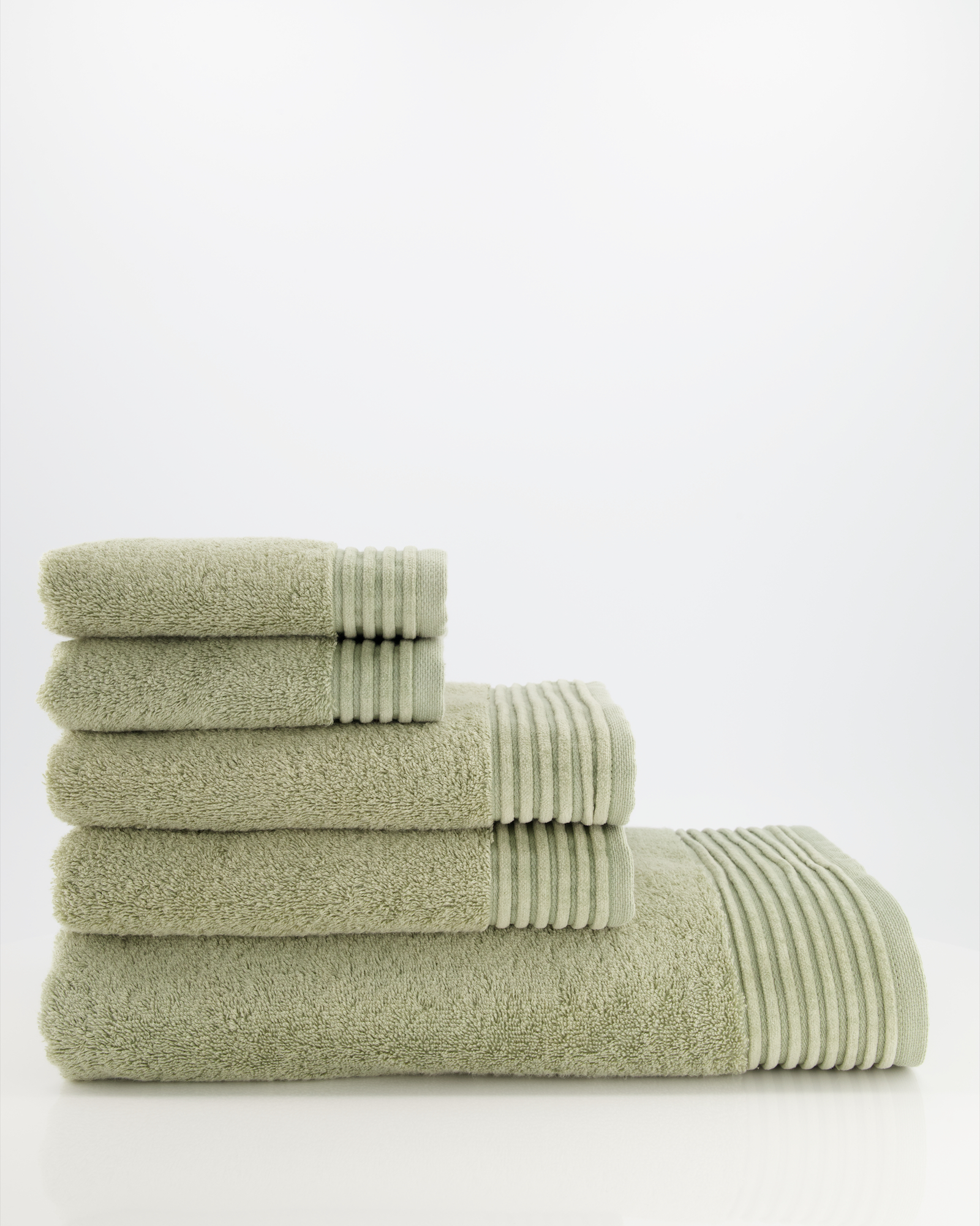 Möve Handtücher Loft moss - 690 - Handtuch 50x100 cm
