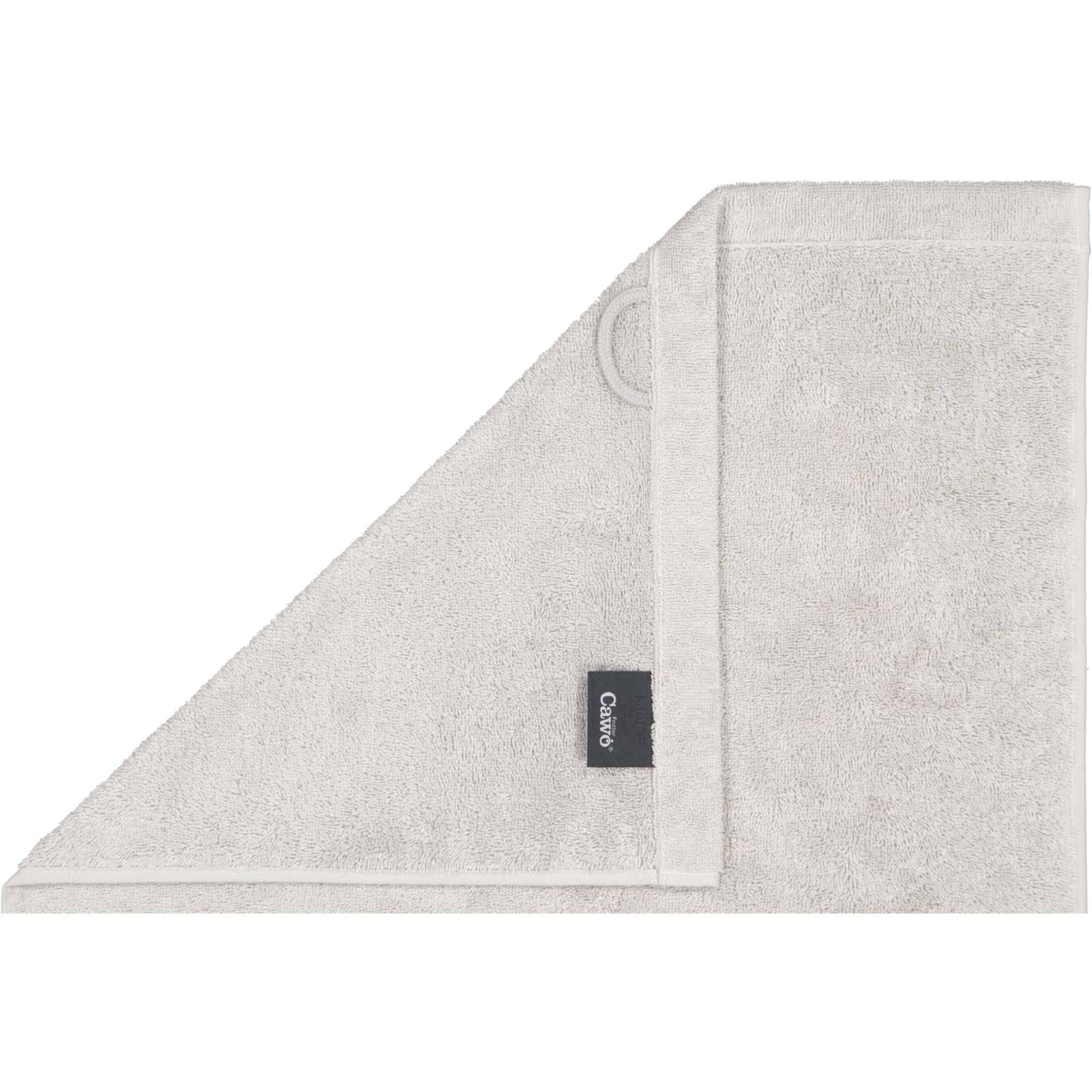 Cawö Handtücher Lifestyle Uni 7007 platin - 705 - Handtuch 50x100 cm