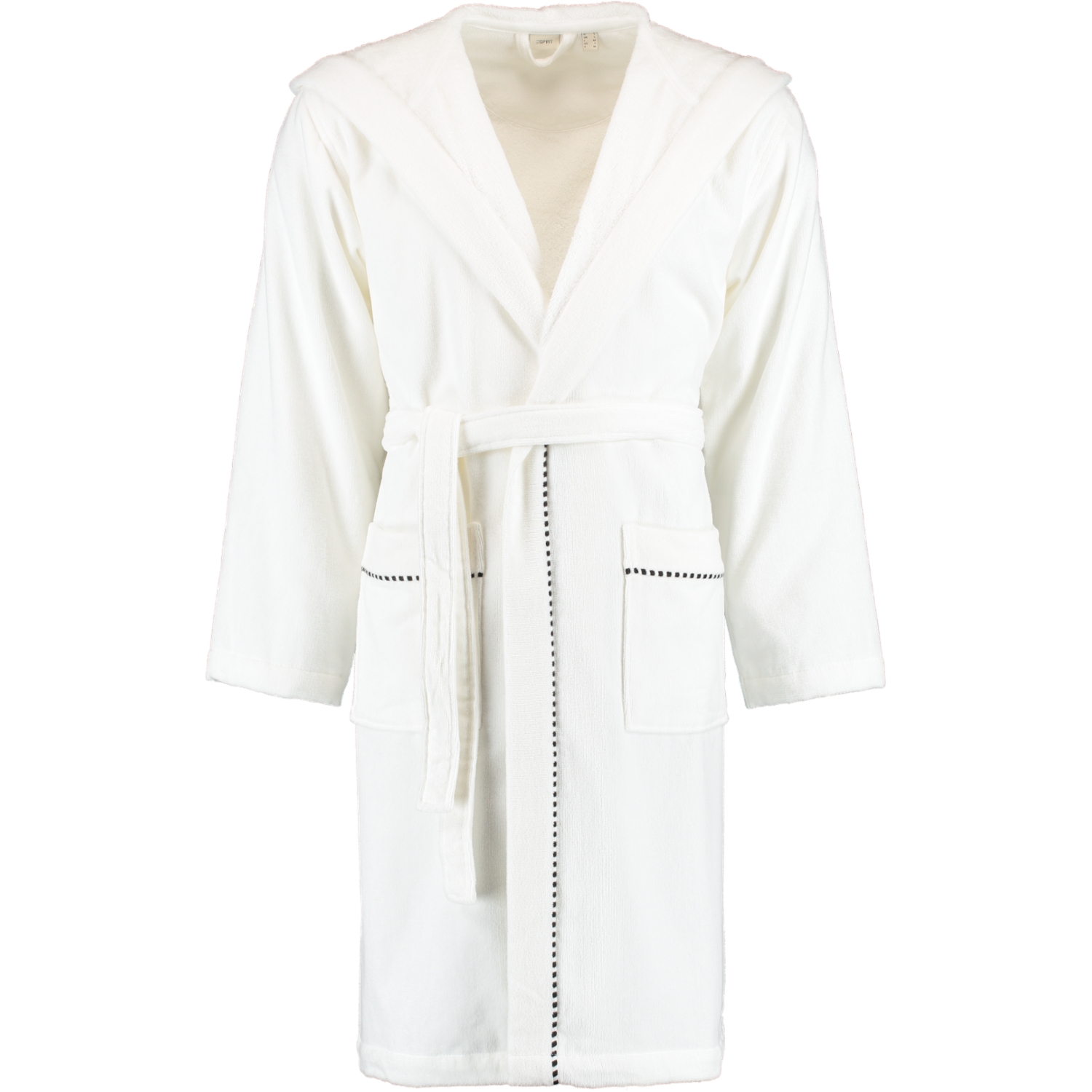 Esprit Bademäntel unisex Kapuze Box white - 030