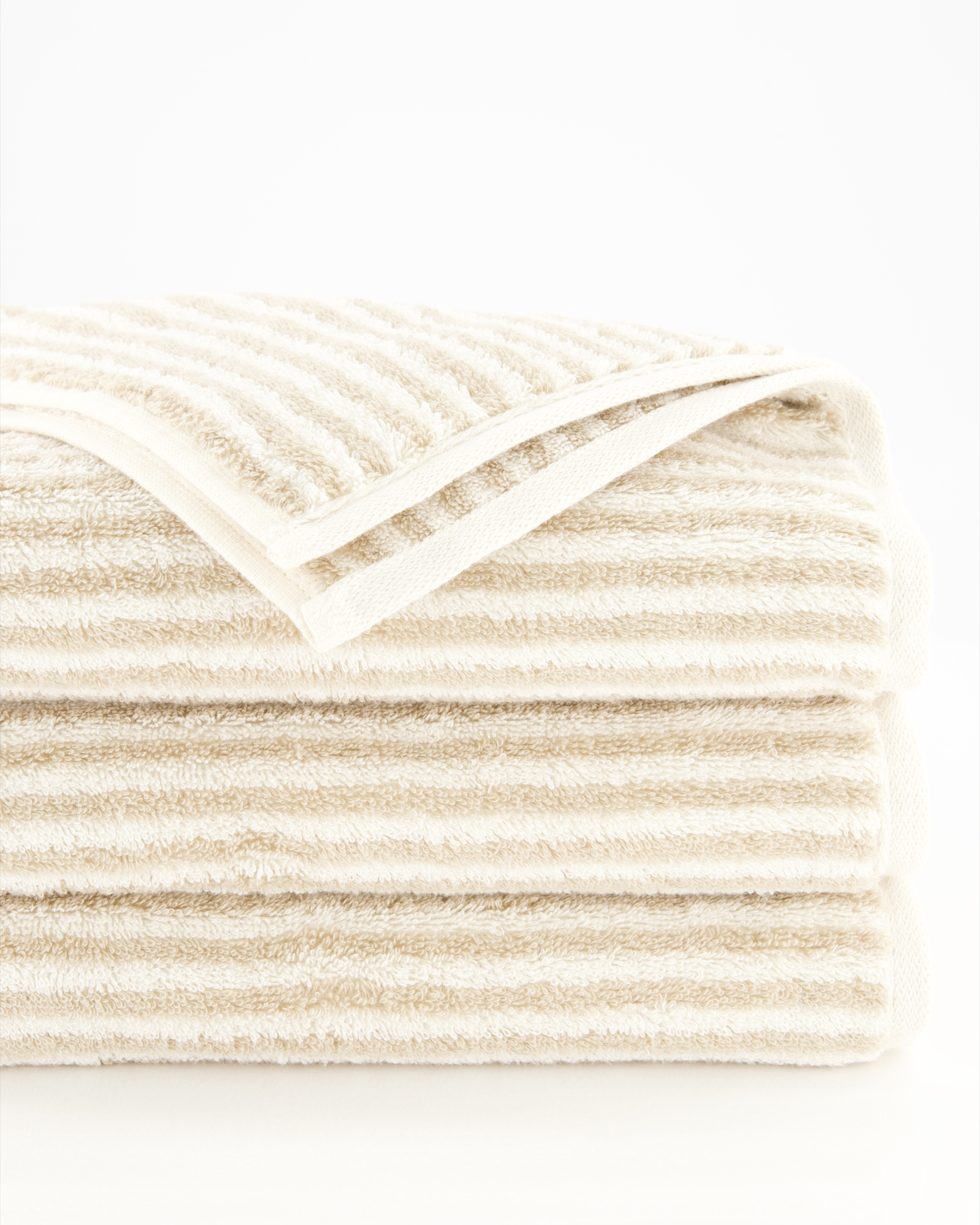 Cawö Handtücher Two-Tone Stripes 480 natur - 36
