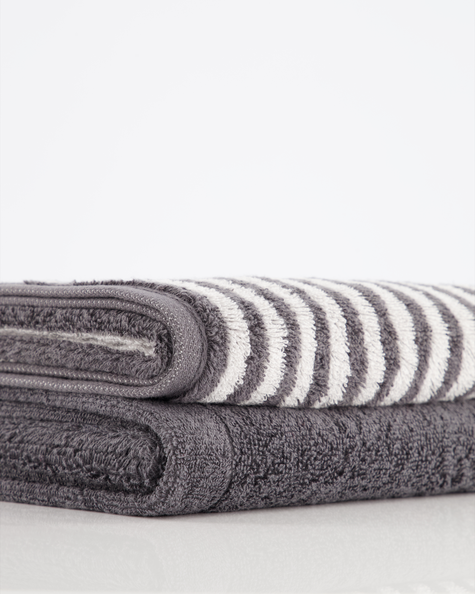 Cawö - Campus Ringel 955 - Farbe: anthrazit - 77 - Gästetuch 30x50 cm