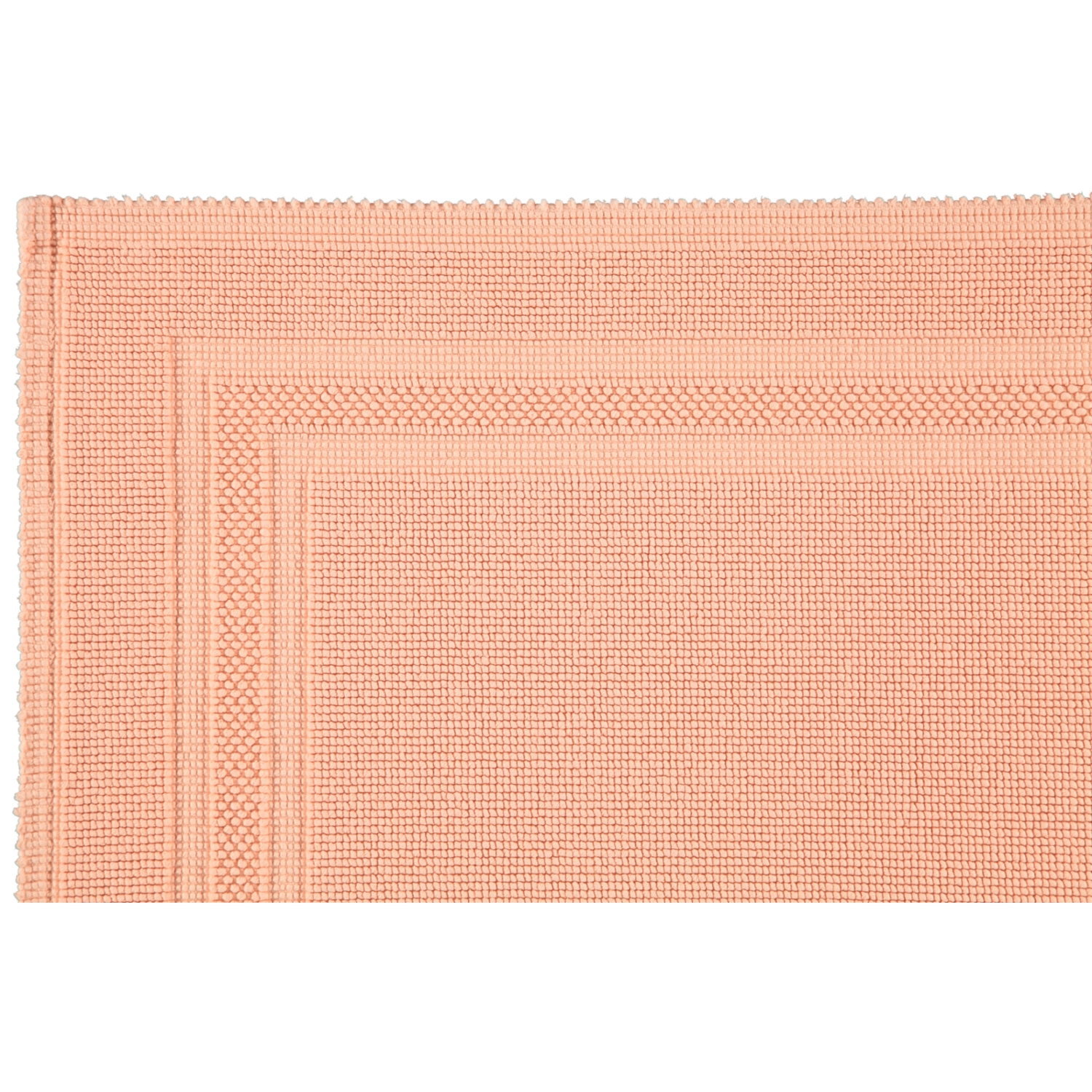 Rhomtuft - Badematte Gala - Farbe: peach - 405 - 50x70 cm
