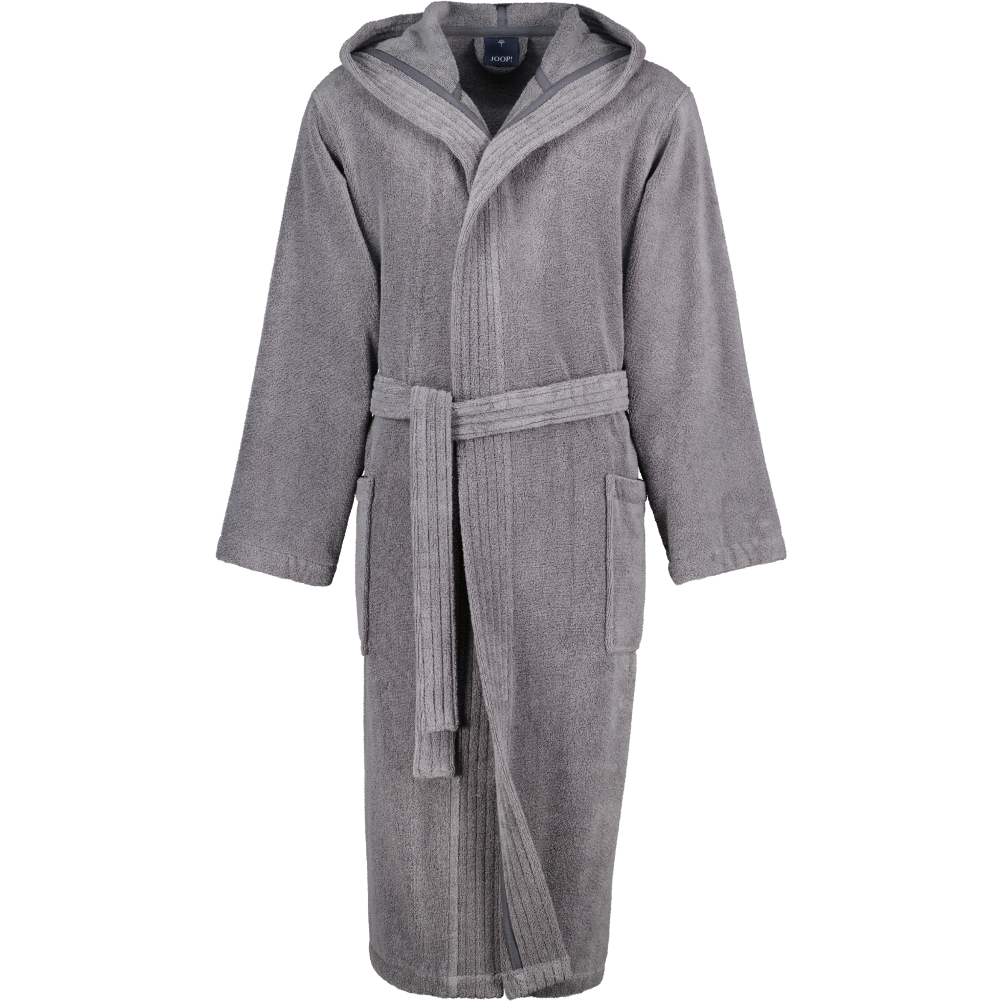 JOOP! Herren Bademantel - Kapuze 1648 - Farbe: Anthrazit - 767 - L