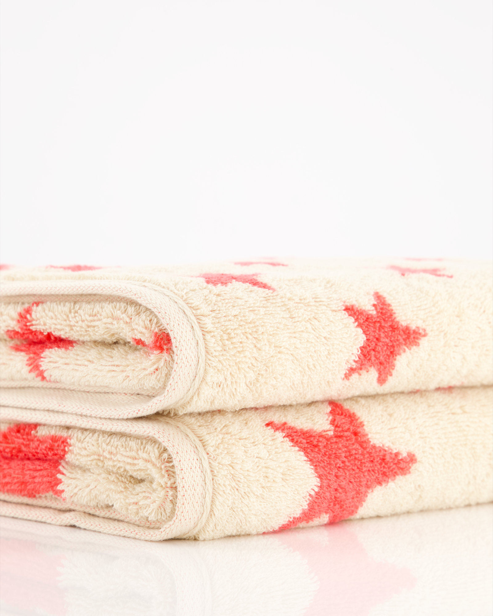 Cawö Handtücher NEW STARS Sterne klein 6261 beige/pink - 32