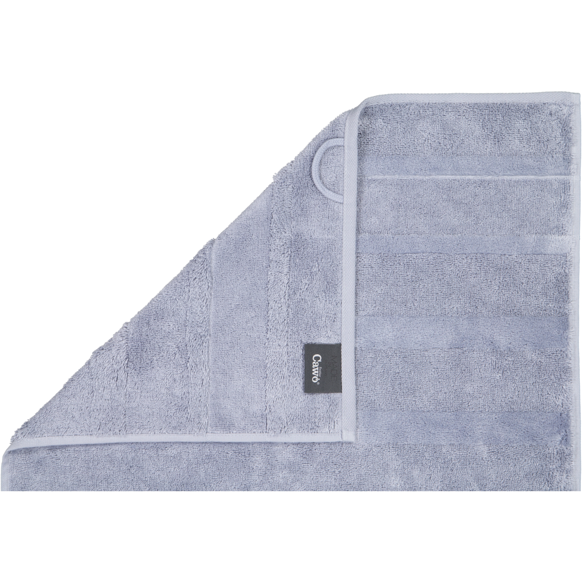 Cawö Handtücher Noblesse2 Uni 1002 nordic blue - 187 - Handtuch 50x100 cm