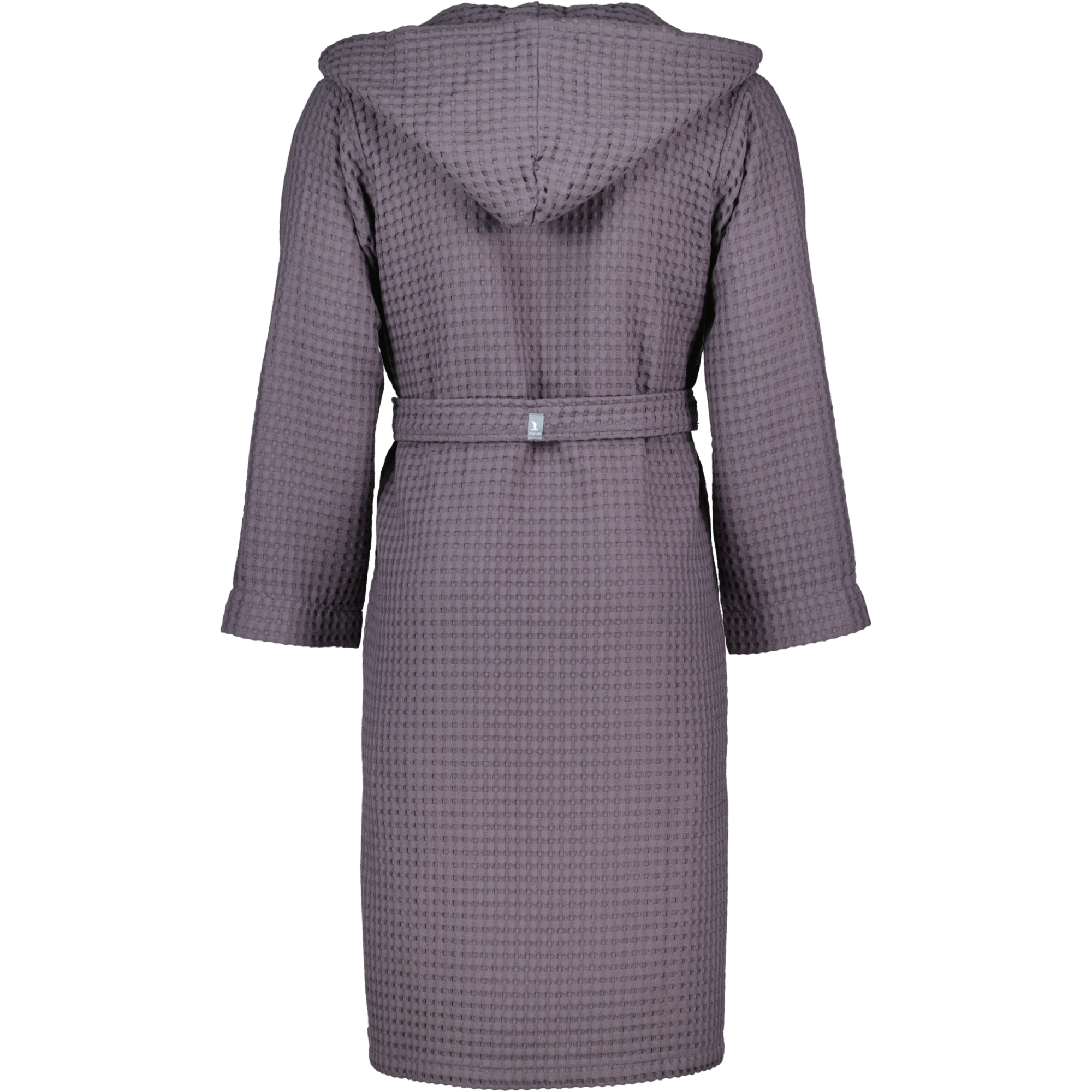 Möve Bademäntel unisex Kapuze Piquée graphite - 842