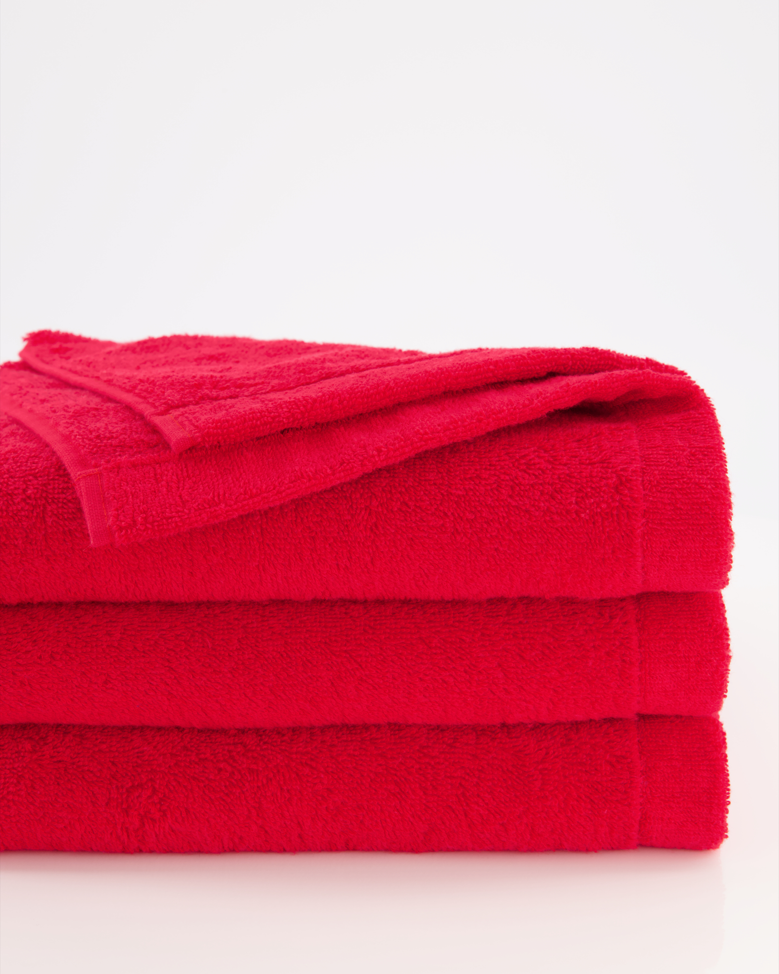 Cawö Handtücher Lifestyle Uni 7007 rot - 203 - Handtuch 50x100 cm