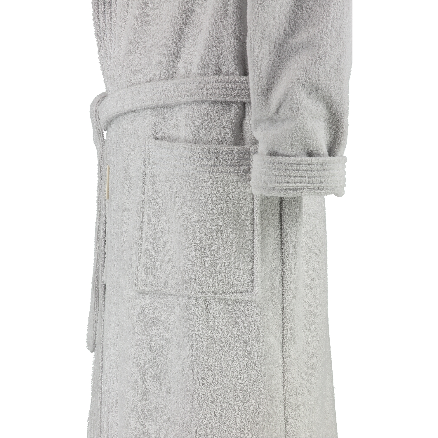 Rhomtuft RHOMTUFT Bademäntel unisex Schalkragen Sir & Lady perlgrau - 11