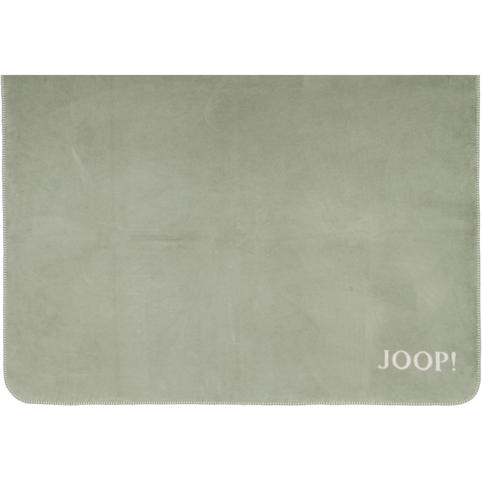 JOOP! Wohndecke Uni-Doubleface - Größe: 150x200 cm - Farbe: Jade-Silber