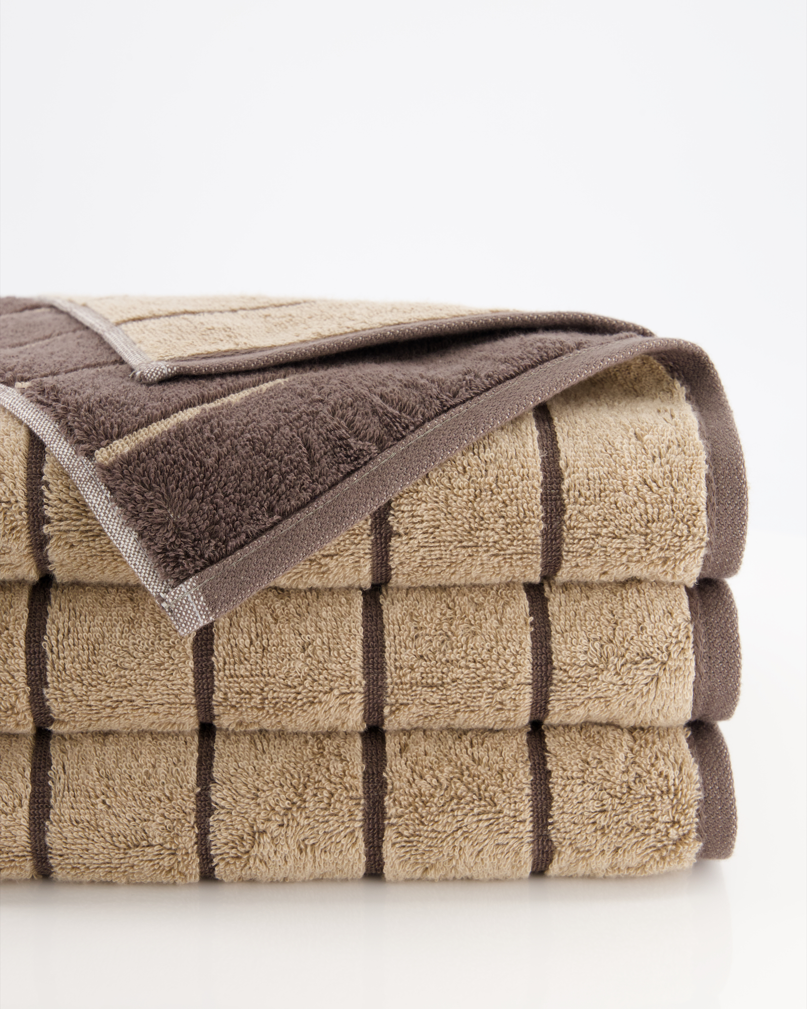 Cawö Handtücher Balance Doubleface 6232 sand - 39 - Gästetuch 30x50 cm