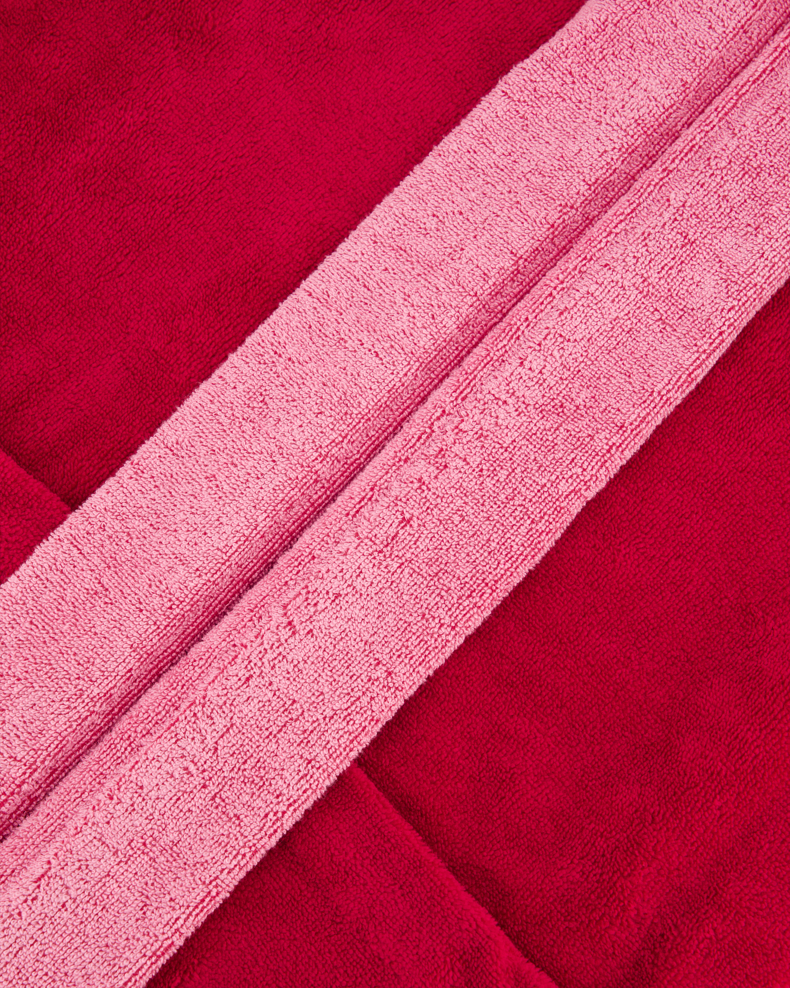 Vossen Bademantel unisex Poppy  - Farbe: cranberry - 002 (161903) - M