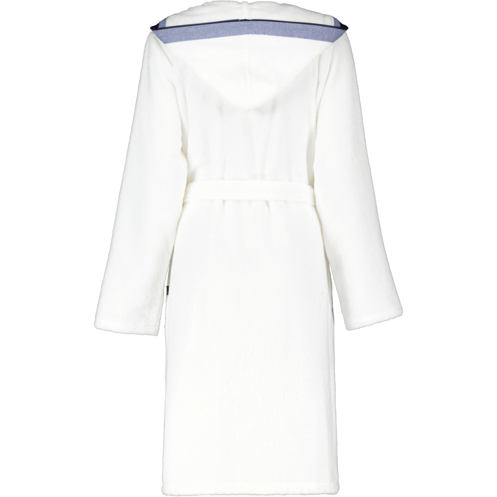 Cawö Bademäntel Damen Reißverschluss Breton 6598 weiß - 600