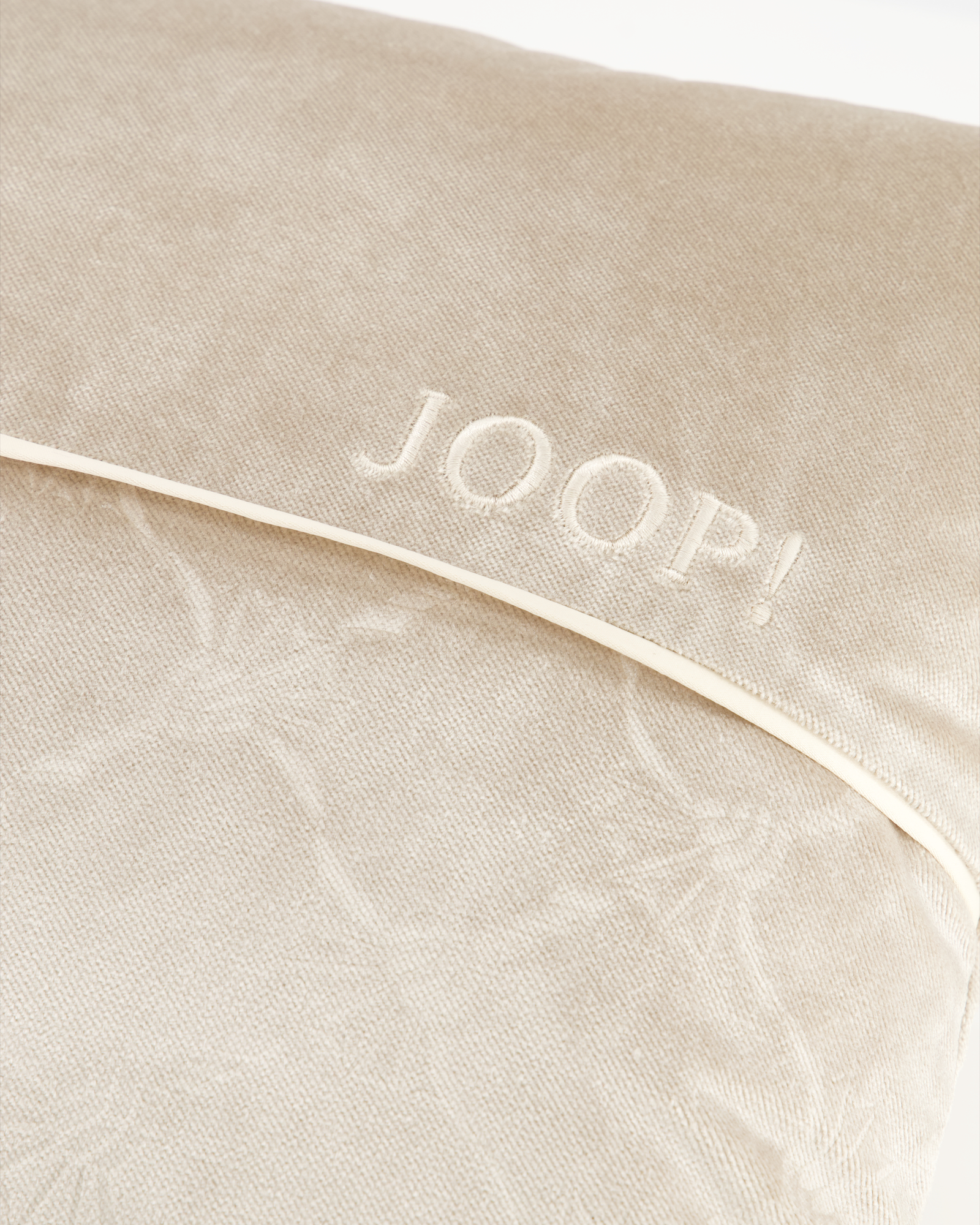JOOP! Kissenhülle Scene - Größe: 38x58 cm - Farbe: Beige - 030