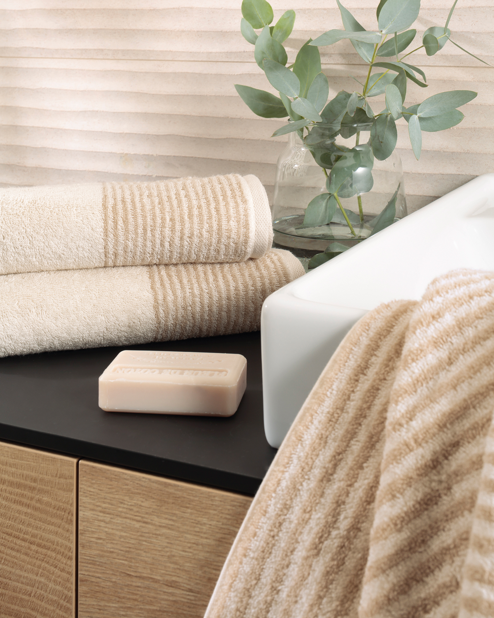 Cawö Handtücher Two-Tone Stripes 480 natur - 36