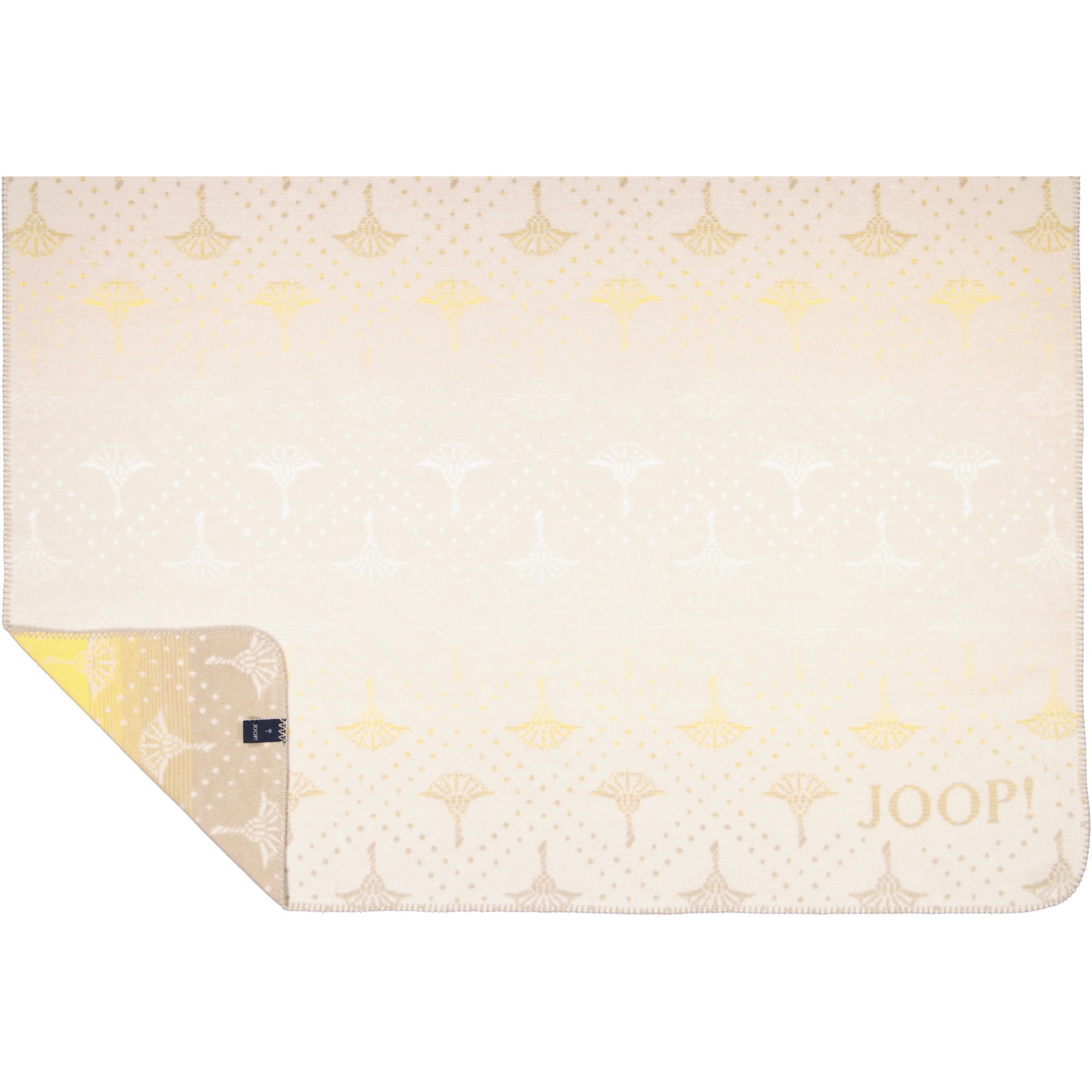 JOOP! Wohndecken Cornflower Charm Vanilla - 150x200 cm