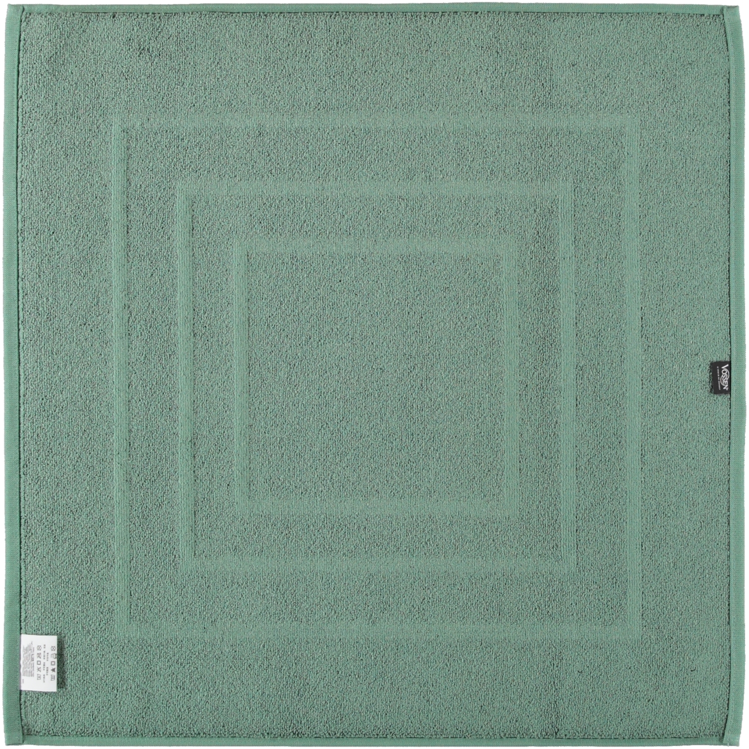 Vossen Badematten Feeling evergreen - 5525 - 60x60 cm