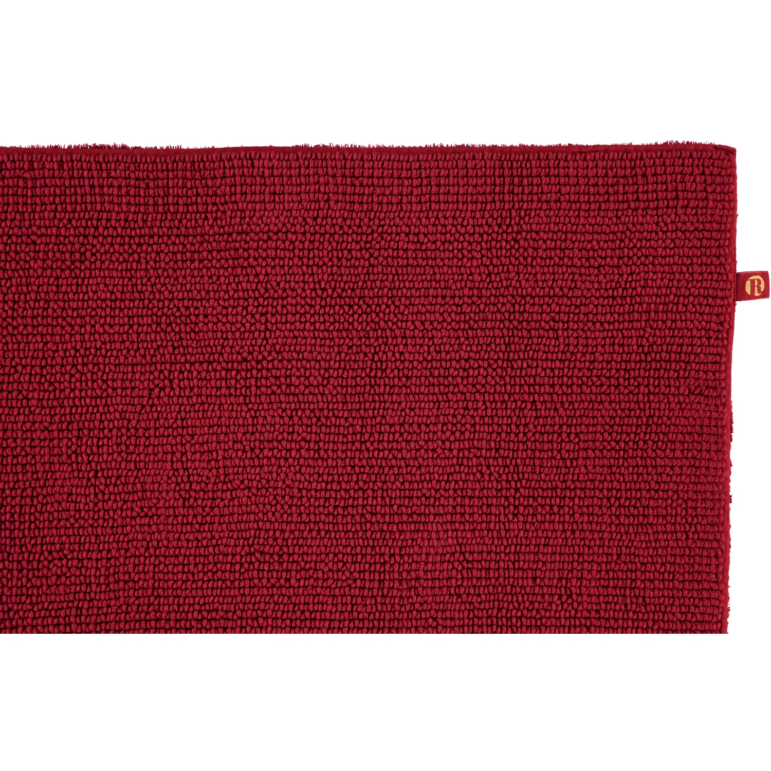 Rhomtuft - Badteppich Pur - Farbe: cardinal - 349 - 70x130 cm
