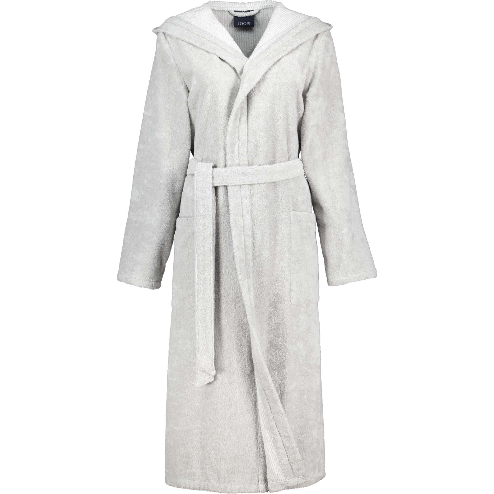 JOOP! Classic - Damen Bademantel - Kapuze 1617 - Farbe: 76 - silber