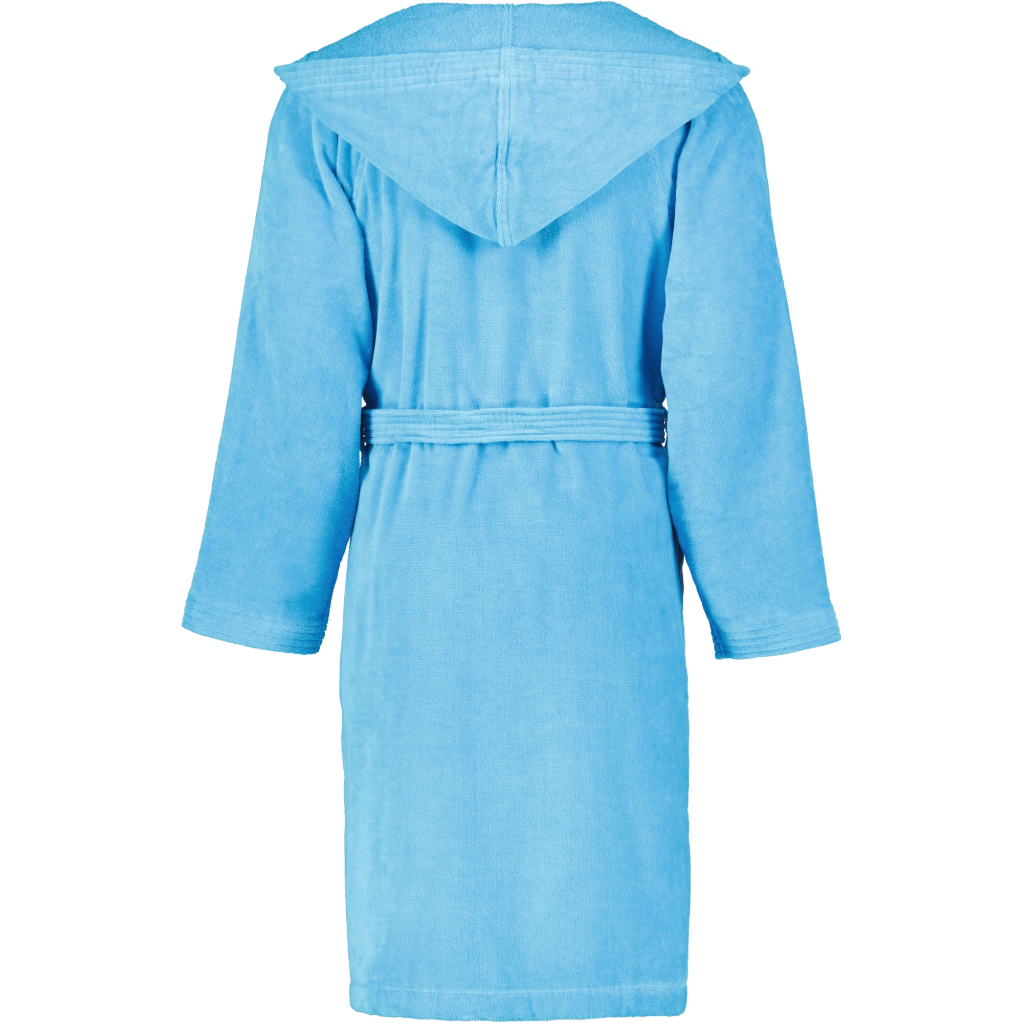 Vossen Bademäntel unisex Kurzmantel mit Kapuze Texas turquoise - 5570 - L