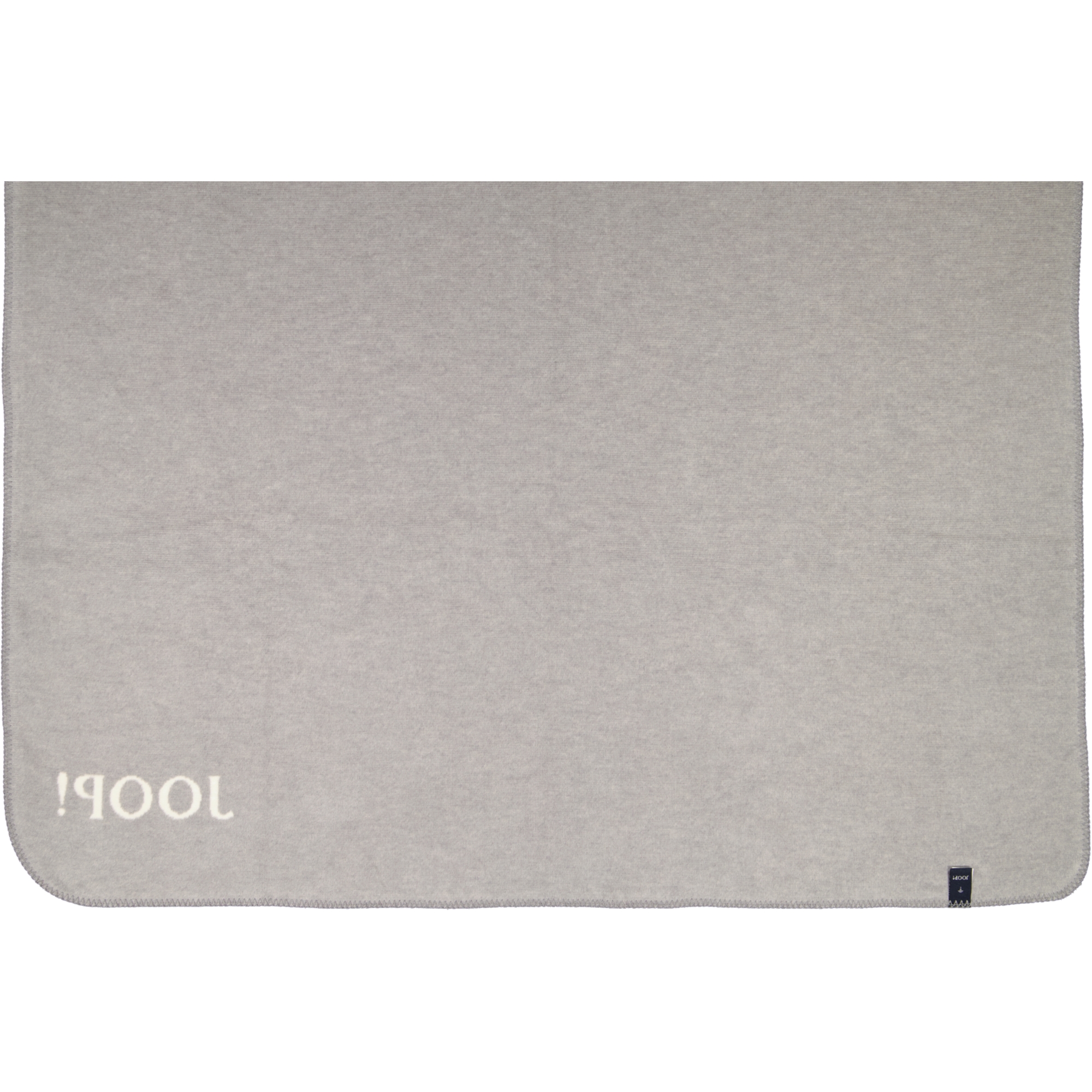 JOOP! Wohndecke Melange-Doubleface - Größe: 150x200 cm - Farbe: Natur-Silber