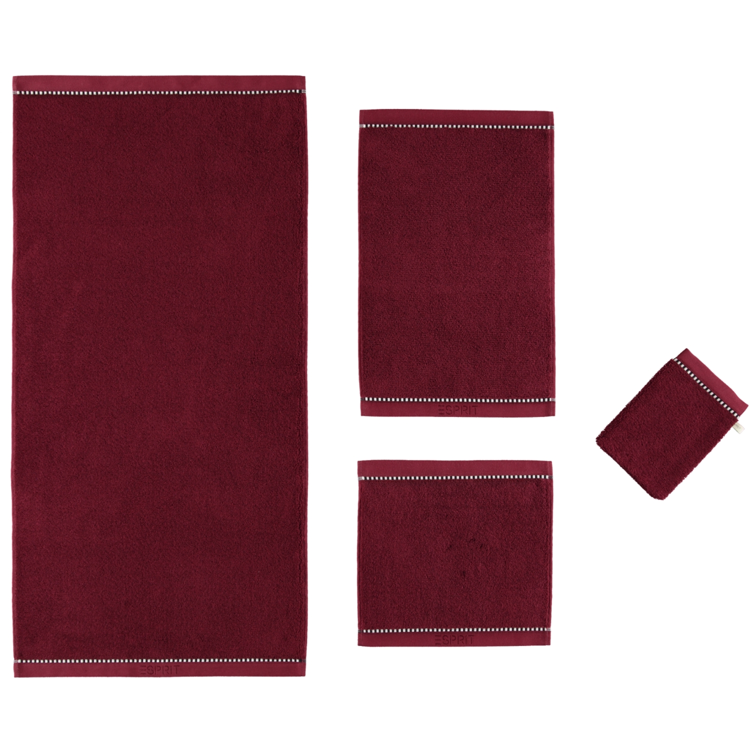 Esprit Handtücher Box Solid mulberry - 3840