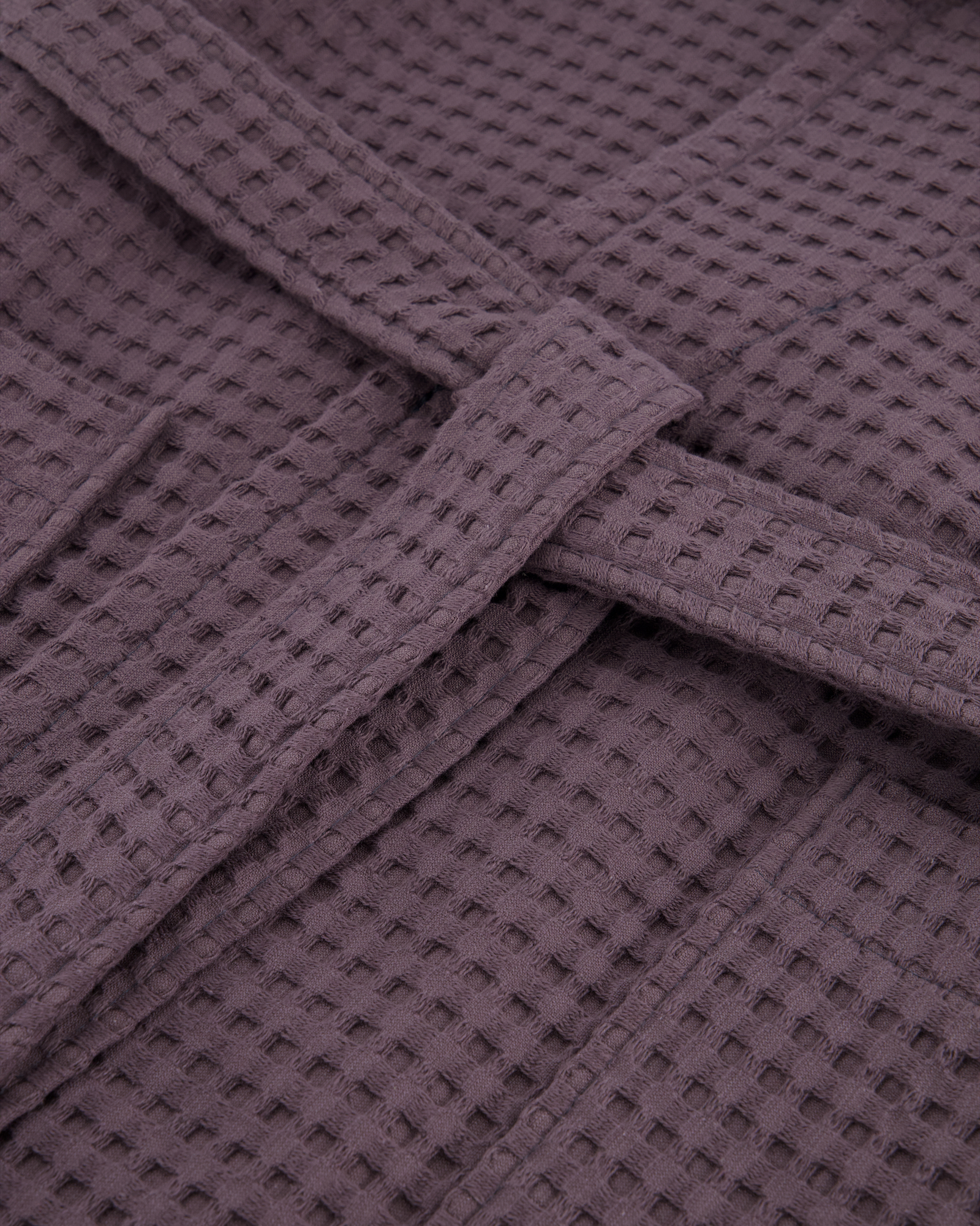 Möve Bademäntel unisex Kapuze Piquée graphite - 842