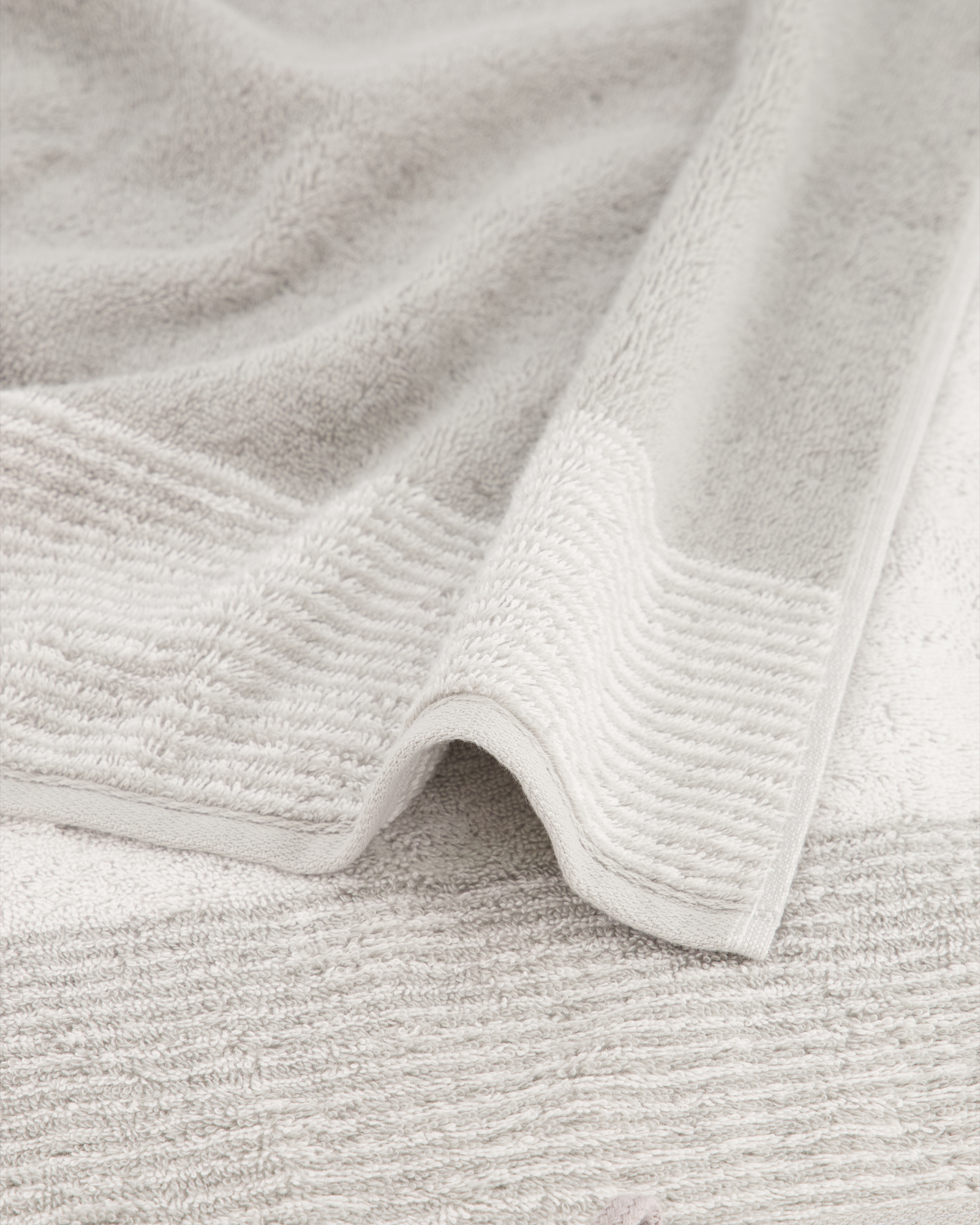 Cawö Handtücher Luxury Home Two-Tone 590 platin - 76
