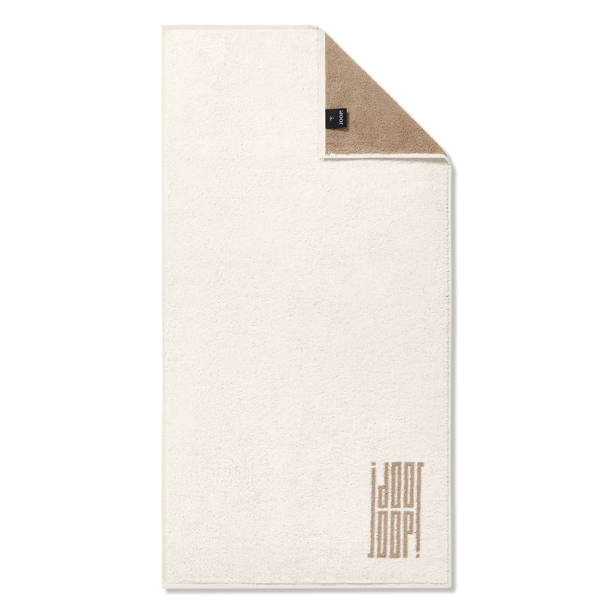 JOOP! Handtücher Bars Doubleface 1724 Creme - 33