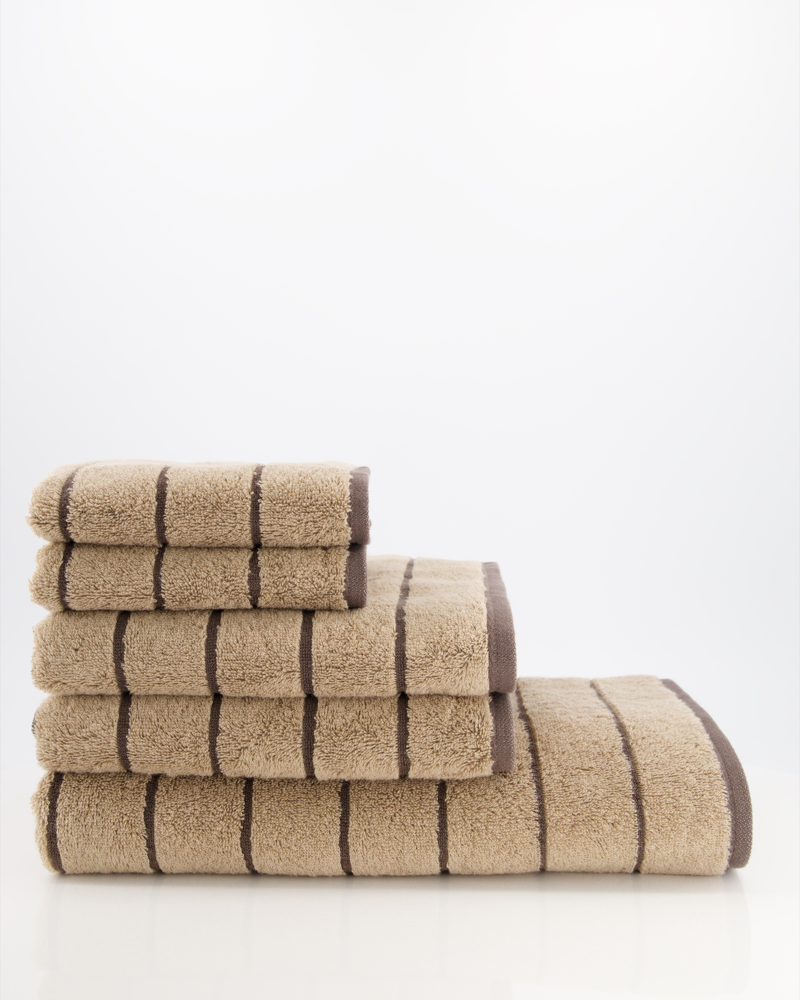 Cawö Handtücher Balance Doubleface 6232 sand - 39 - Gästetuch 30x50 cm
