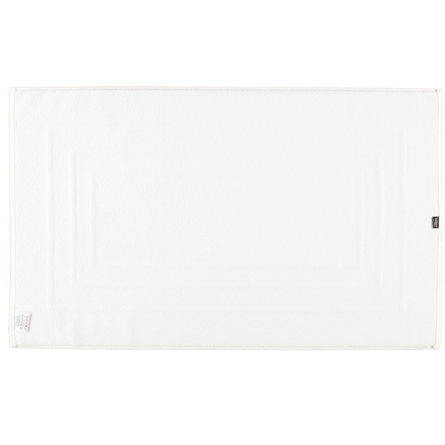 Vossen Badematten Feeling weiß - 0300 - 60x100 cm