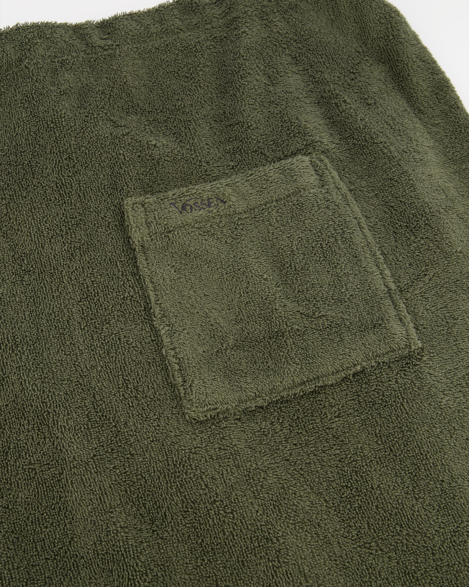 Vossen Saunakilts Herren Lars mud green - 5830 - 60x160 cm