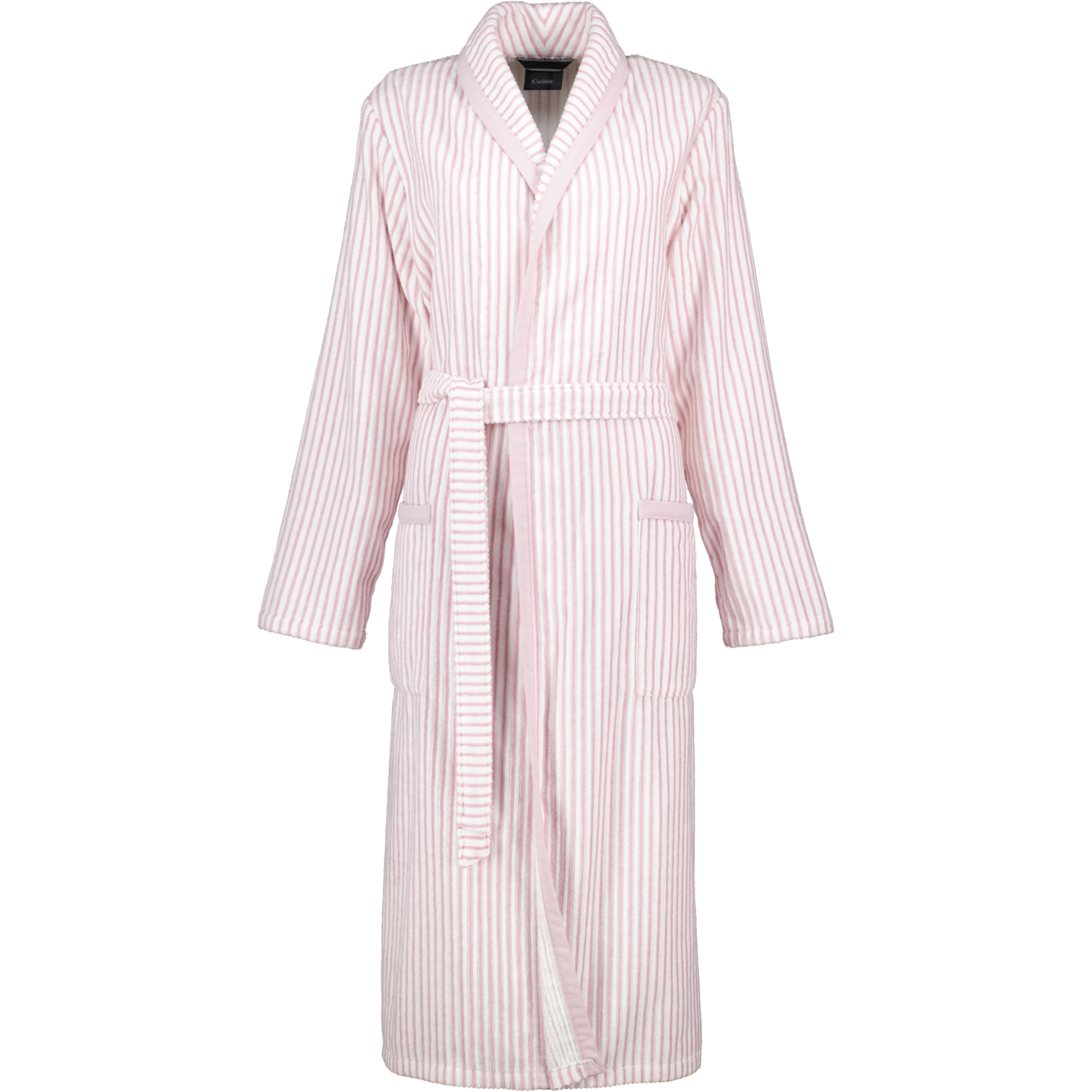 Cawö - Damen Bademantel Schalkragen 3423 - Farbe: malve - 22 - L