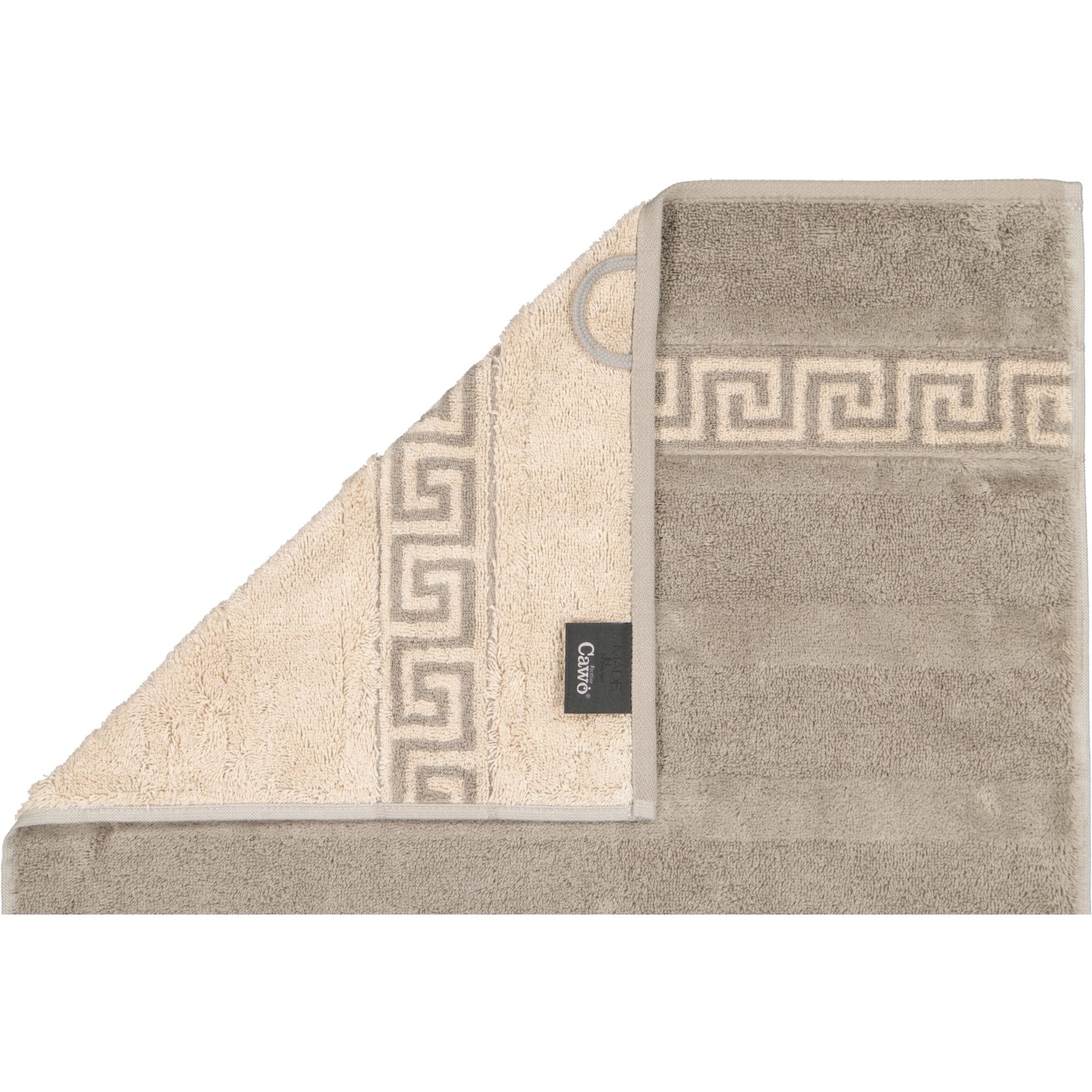 Cawö Handtücher Noblesse Duo 1003 - Farbe: graphit - 70 - Waschhandschuh 16x22 cm