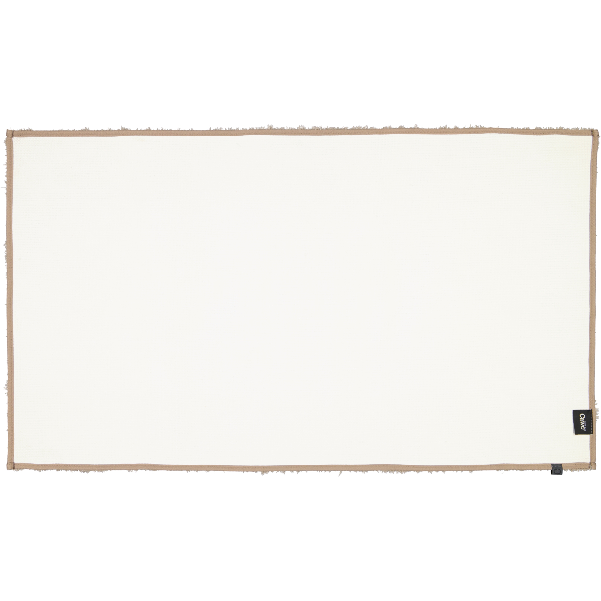 Cawö Home Badteppiche Solid 1009 cappuccino - 339 - 70x120 cm