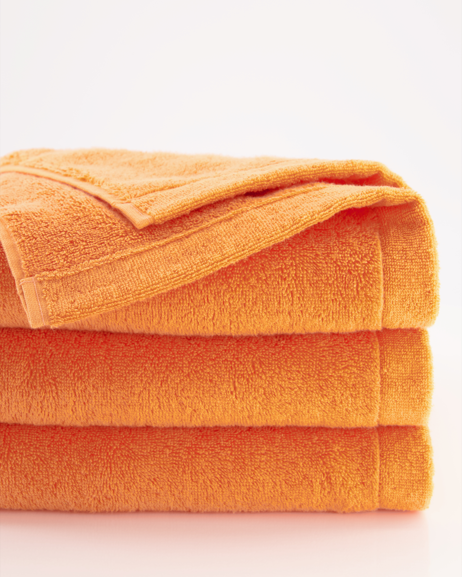 Cawö Handtücher Life Style Uni 7007 mandarine - 316 - Handtuch 50x100 cm