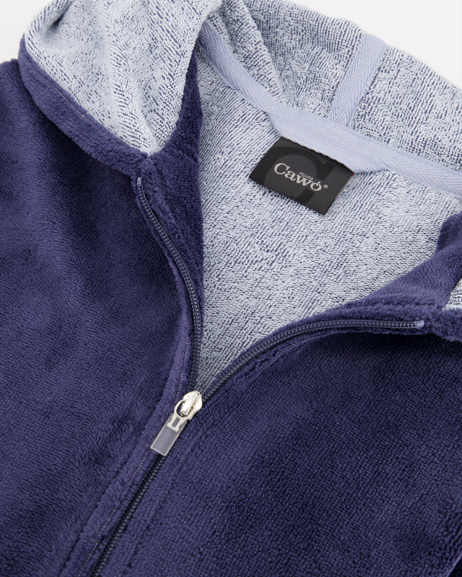 Cawö Home Bademäntel Damen Kurzmantel mit Kapuze Cawö Home 822 sea - 10 - XS