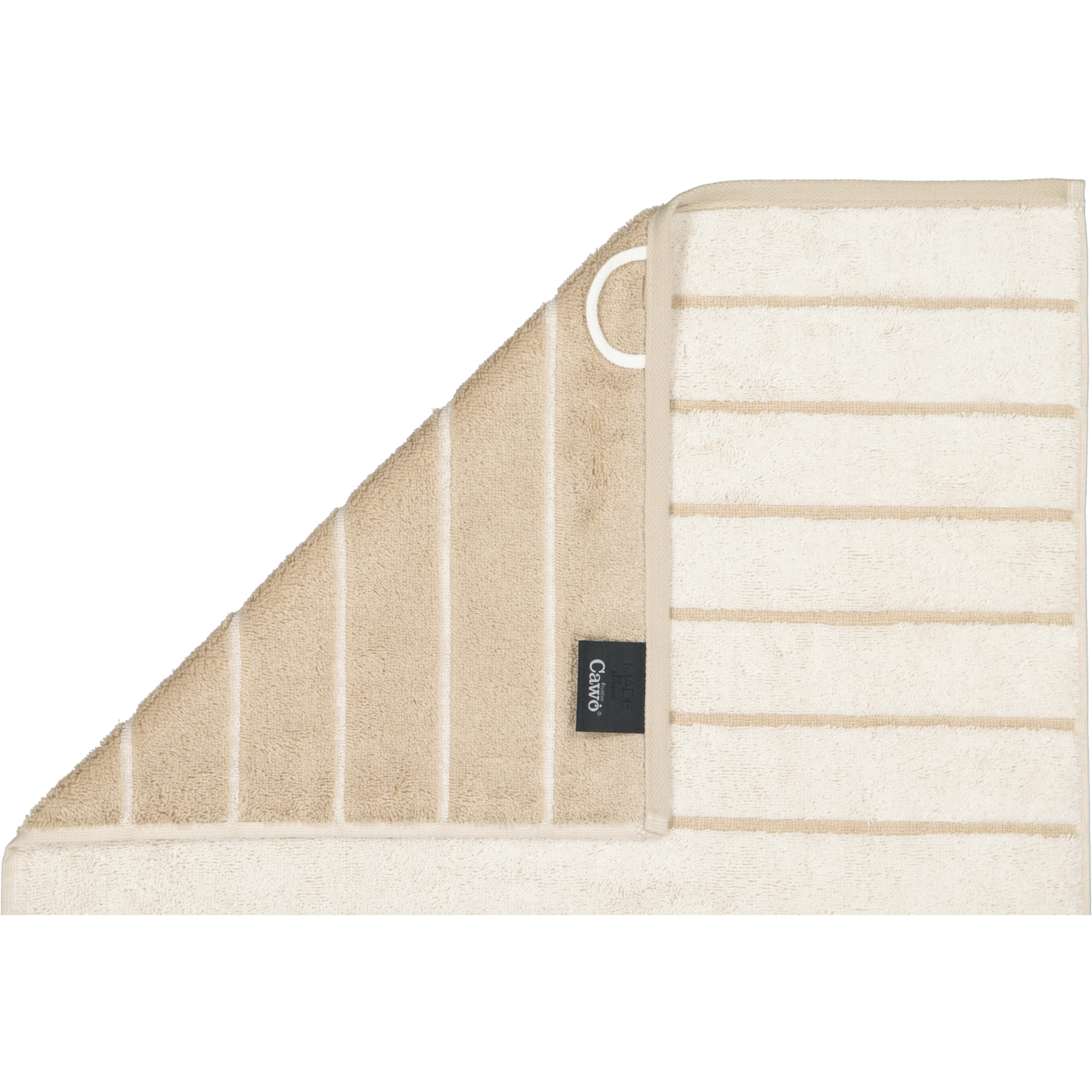 Cawö Handtücher Balance Doubleface 6232 natur - 33 - Handtuch 50x100 cm