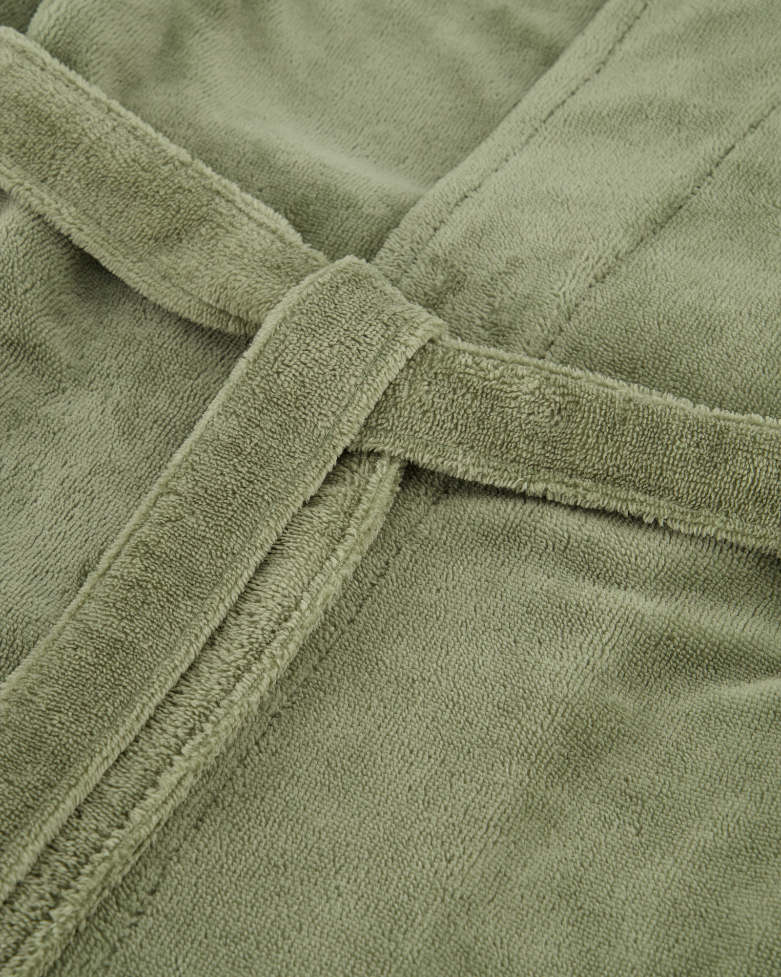 Vossen Bademäntel Damen Stehkragen Andorra detox green/eukalyptus - 0002
