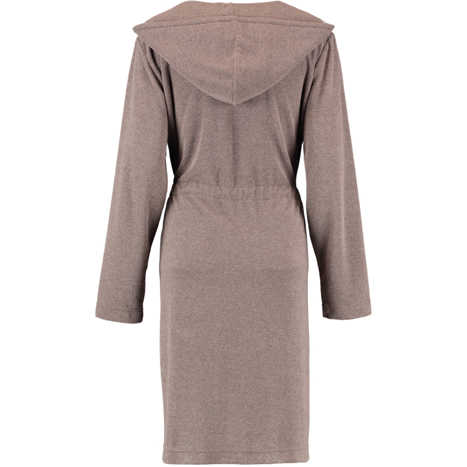 Cawö Home Bademäntel Damen Kurzmantel mit Kapuze Active 821 mocca-stein - 37
