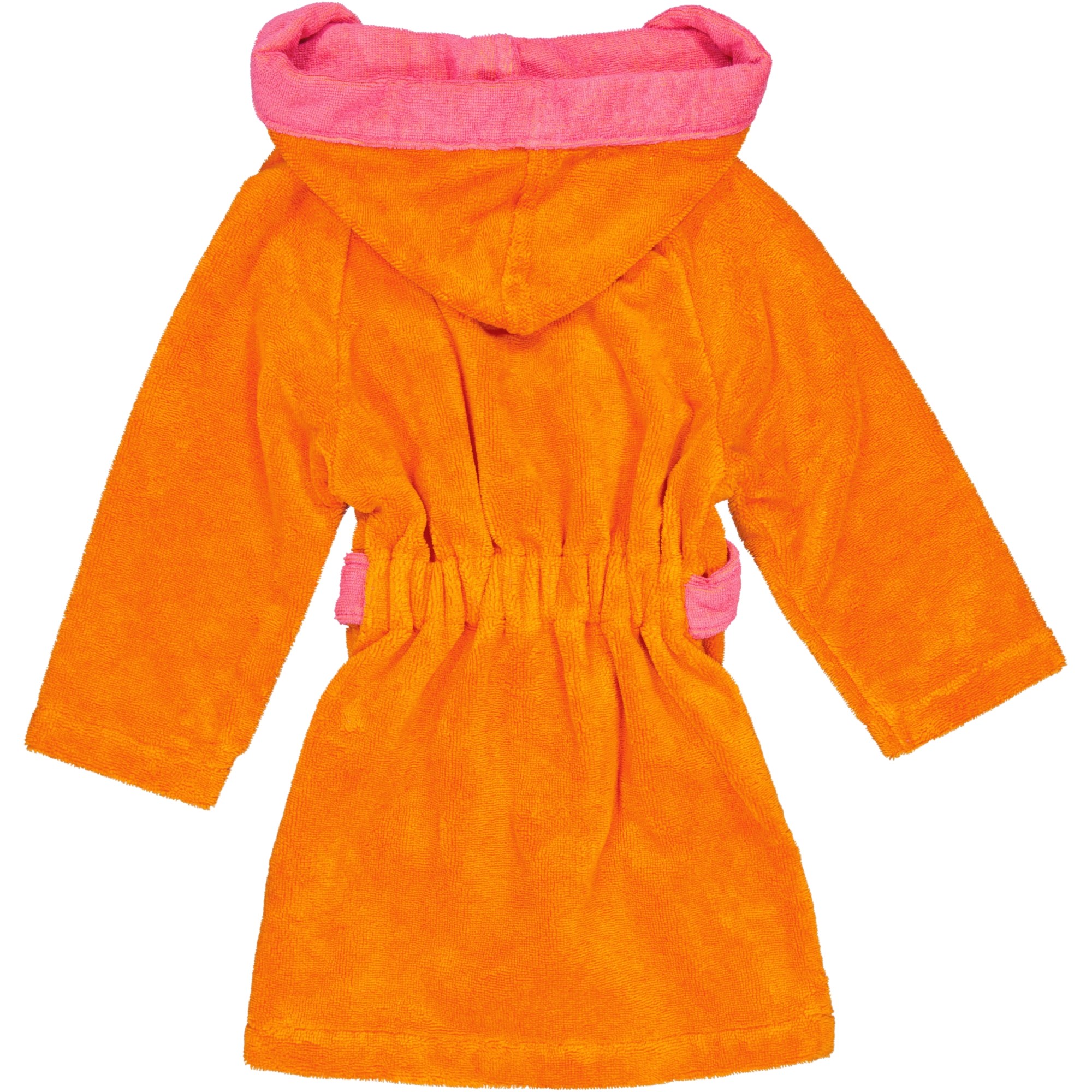 Vossen Bademäntel Kinder Kapuze Bixie electric orange/prim rose - 0006