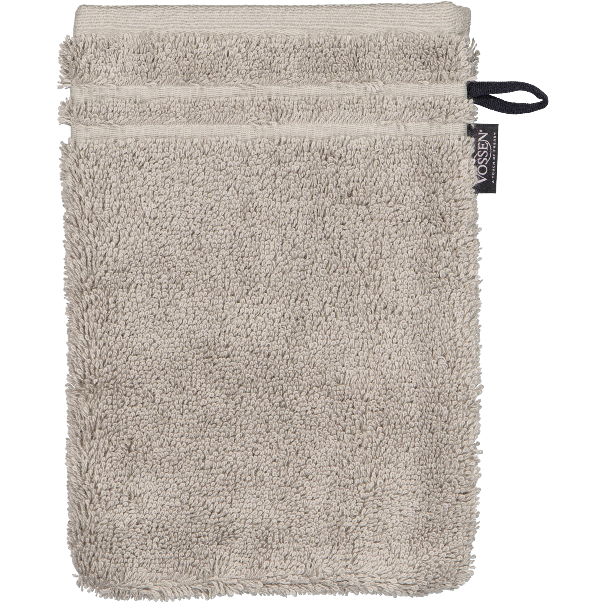 Vossen Handtücher Vienna Style Supersoft pepplestone - 7470 - Waschhandschuh 16x22 cm