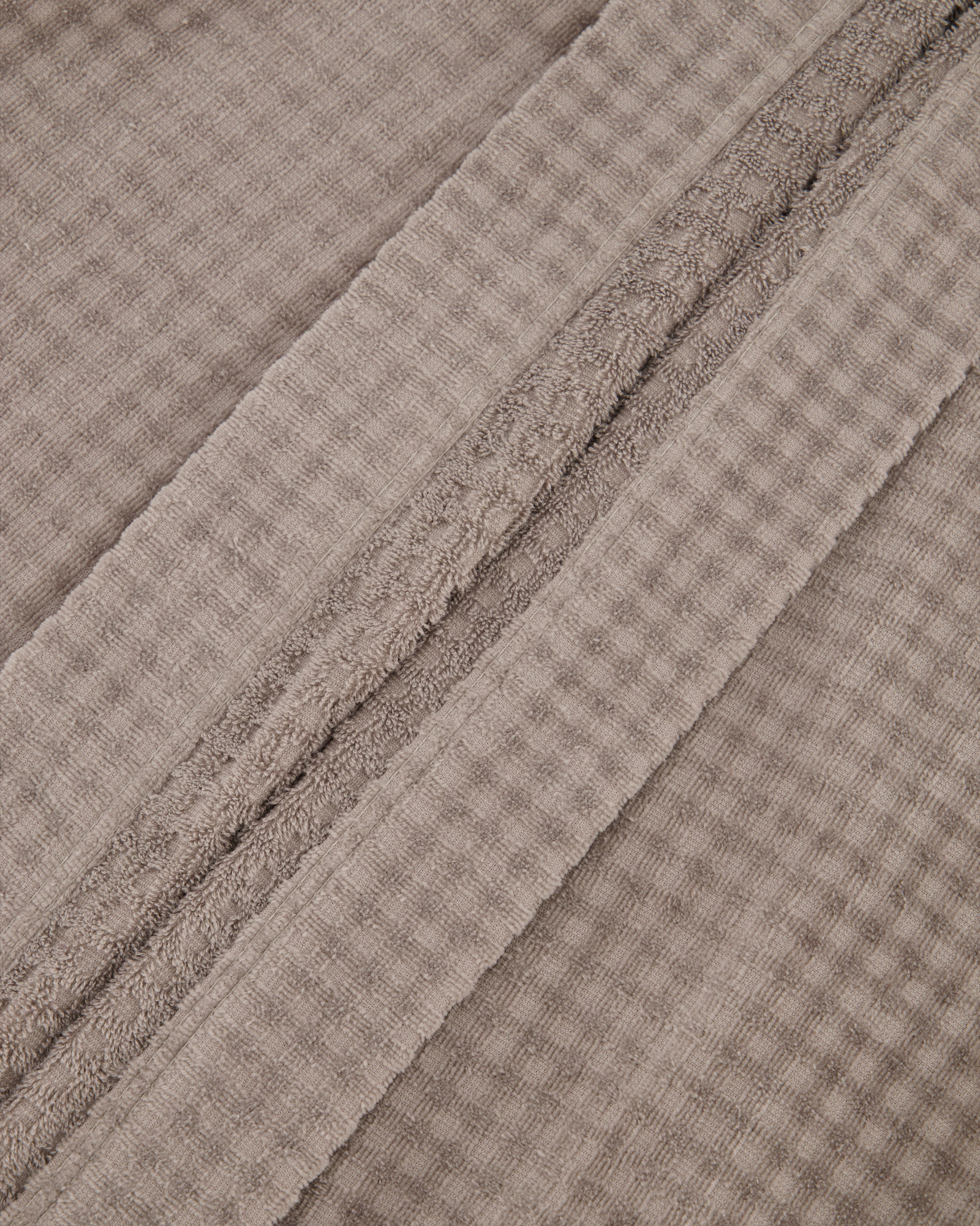 Cawö Bademäntel Herren Kimono Waffelpique 5508 graphit - 779
